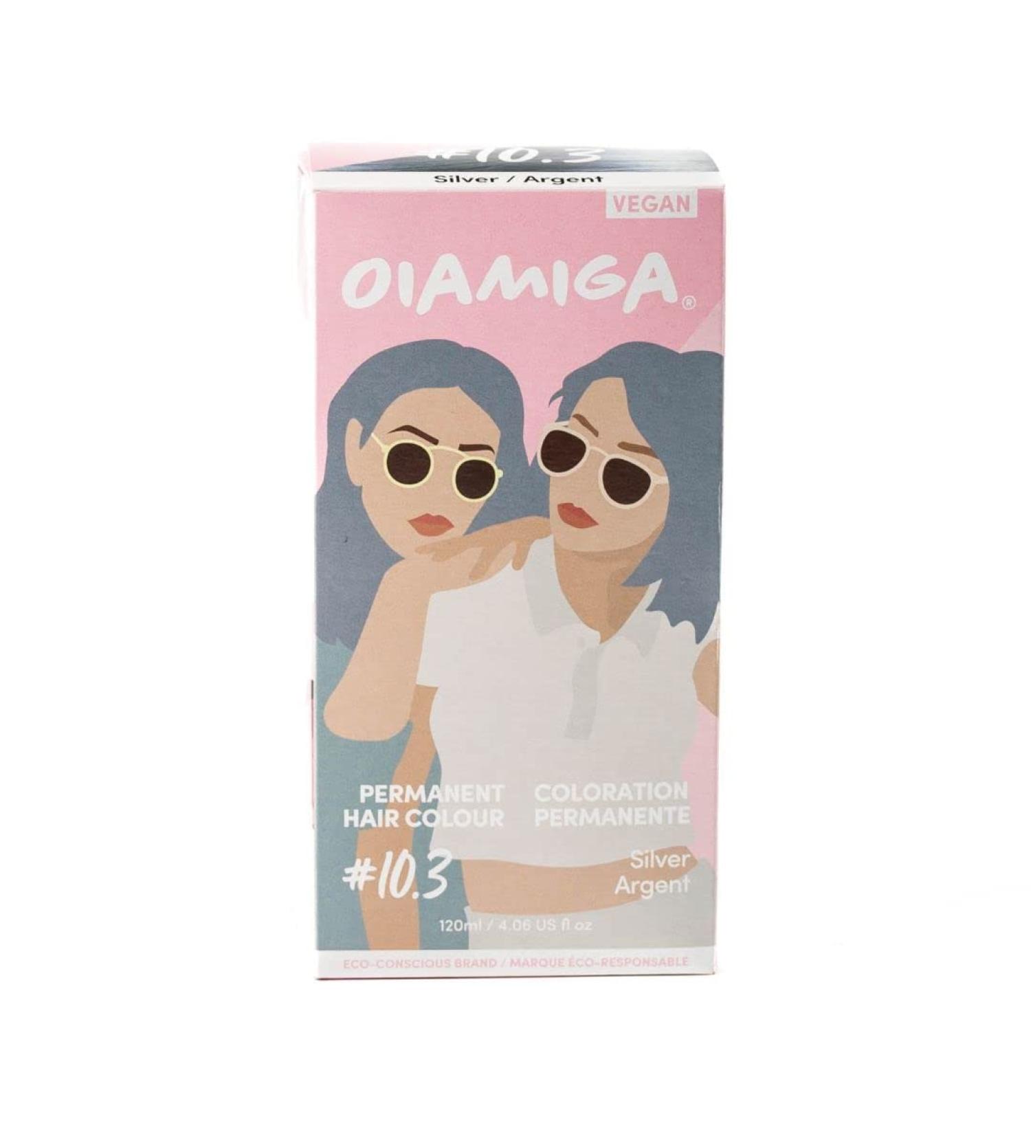 Silver Permanent Hair Dye - Vegan & Cruelty-Free Inclusive Color for All Hair Types Fast Processing 120ml - Buy Online on GoSupps.com