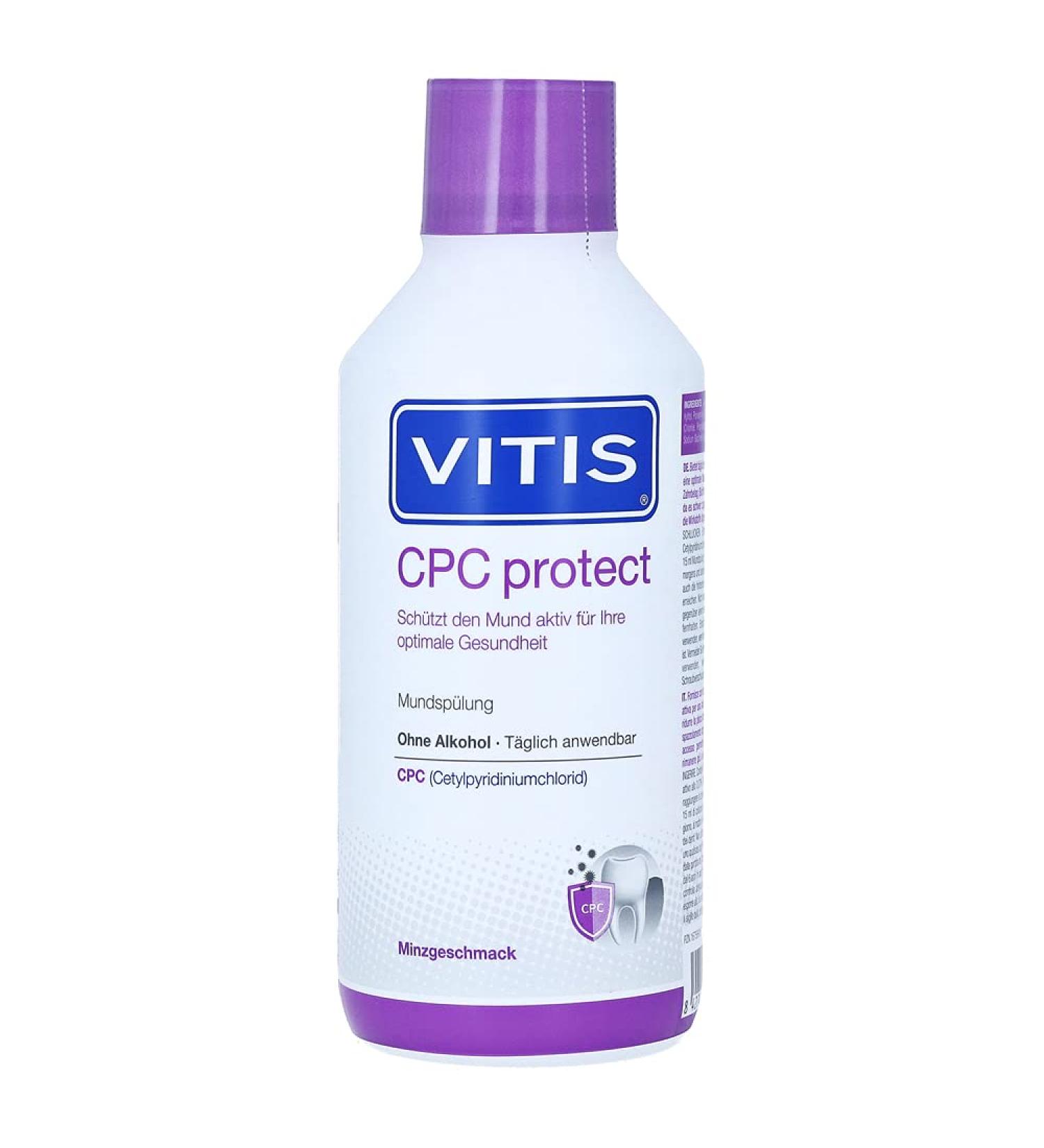 VITIS CPC Protect mouthwash 500 ml