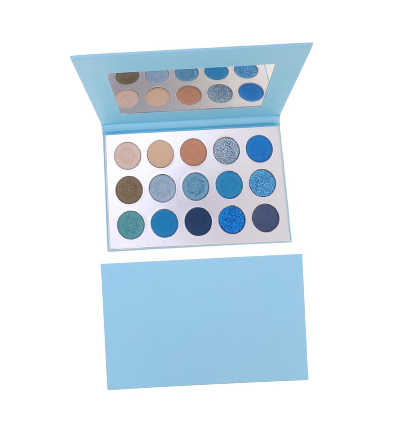 NOLITOY 15 Eyeshadow Makeup Palette Eye Shadow Glitter Miss Make up Kit - Buy Online on GoSupps.com