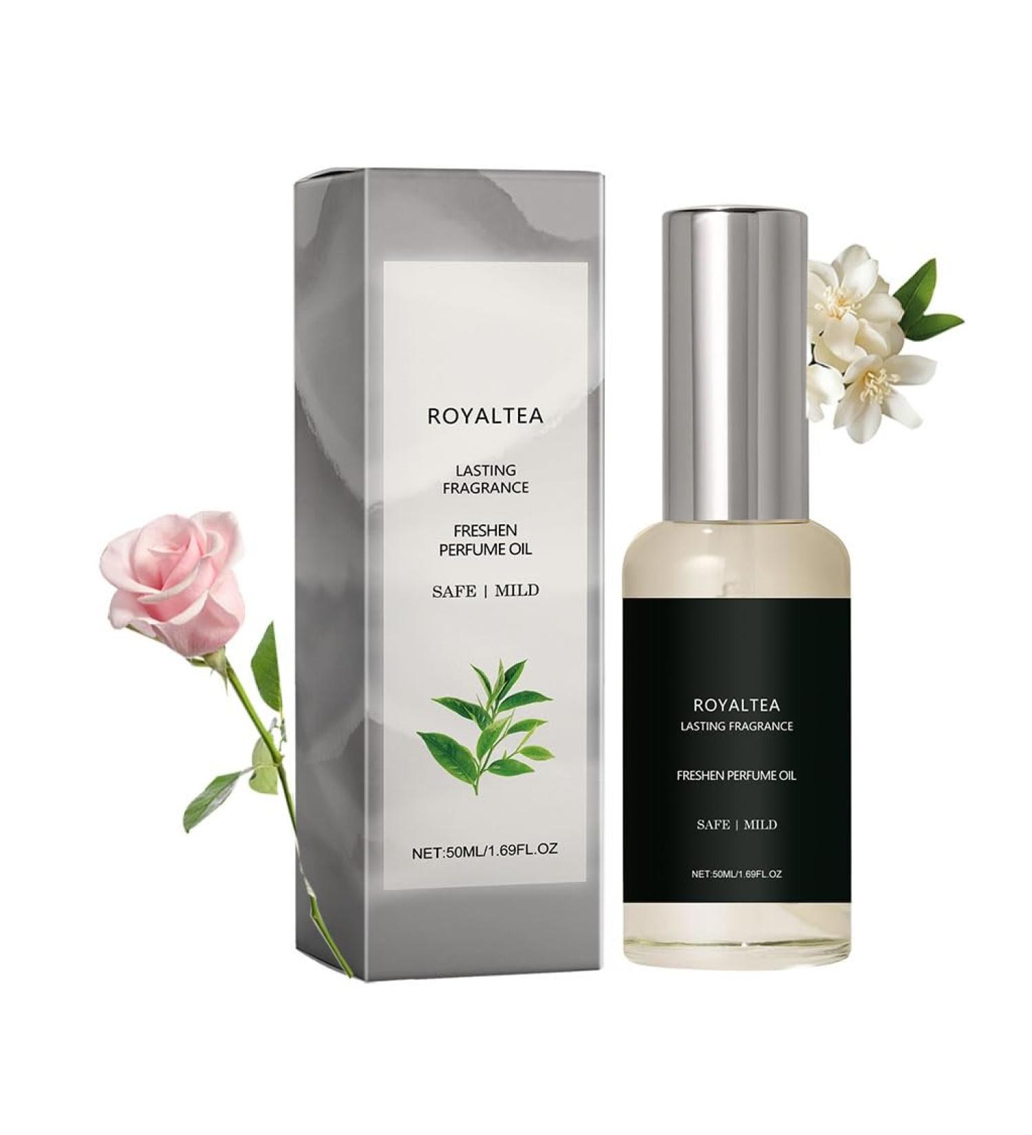 Aromatic Tea Blend Perfume Oil (Floral) - Layered Scent Elegant Romantic Vibe Easy to Use(2pcs) 1 Fl Oz (Pack of 1) - Buy Online on GoSupps.com