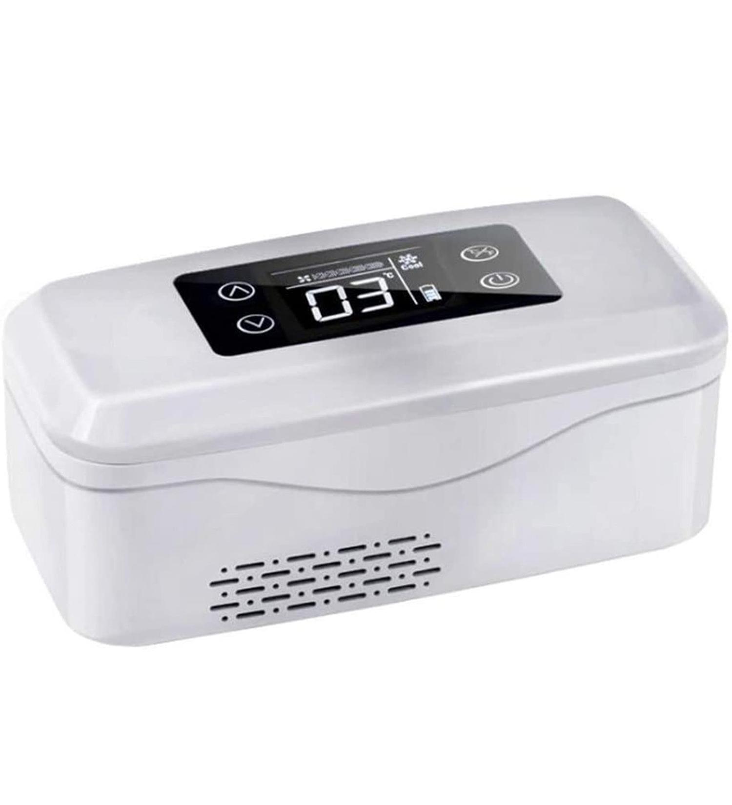 Ultra-Large Capacity Insulin Refrigerated Box | Medicine Refrigerator 2-8 C | Drug Cooler for Travel/Interferon Storage - Buy Online on GoSupps.com