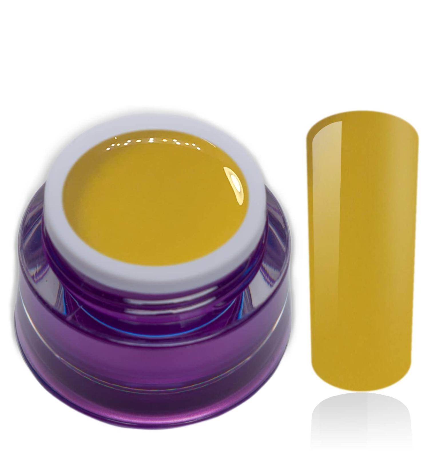 Color Gel Mustard Yellow - UV LED Nail Gel Studio Quality (5ml) - RM Beautynails | International Shipping Available - Buy Online on GoSupps.com
