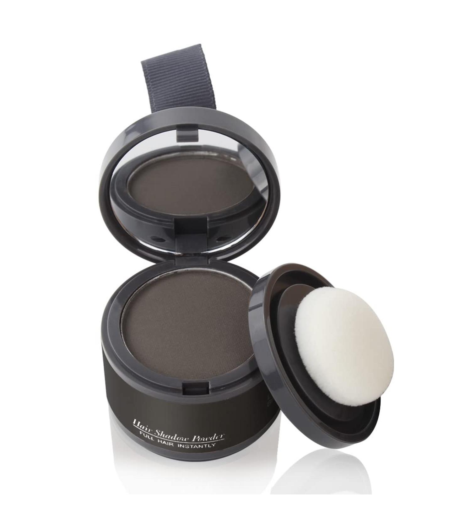 SOVONCARE Instant Hairline Shadow Gray Coverage Powder for Women - Root Touch Up & Concealment for Thinning Hair - Dark Brown 1 - Buy Online on GoSupps.com