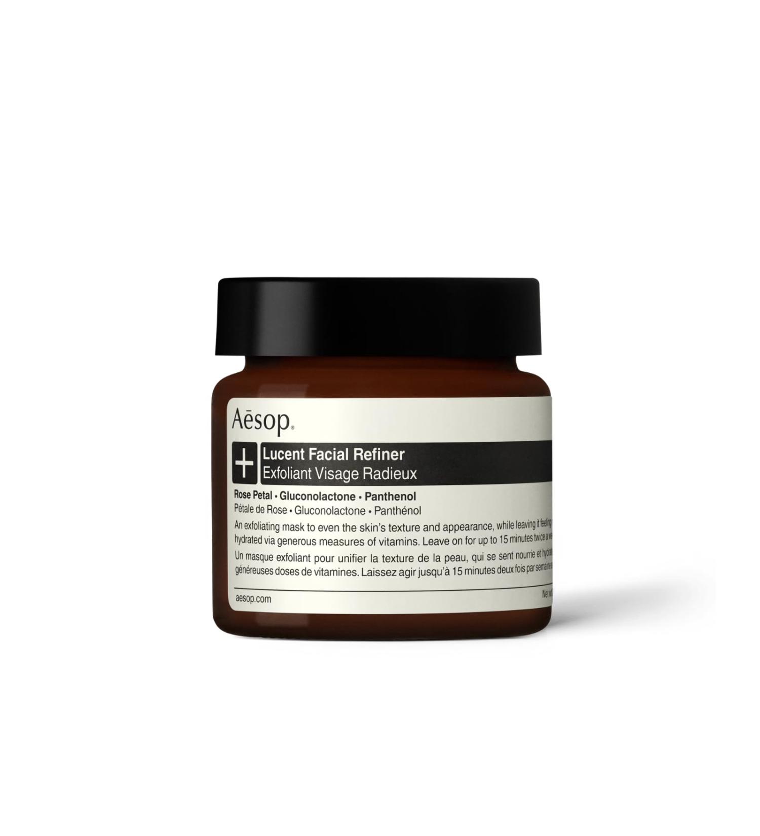 Aesop Lucent Facial Refiner | Daily Exfoliating Gel with Lactic Acid & Vitamin C Smooths & Renews Skin | 2.1 oz - Buy Online on GoSupps.com