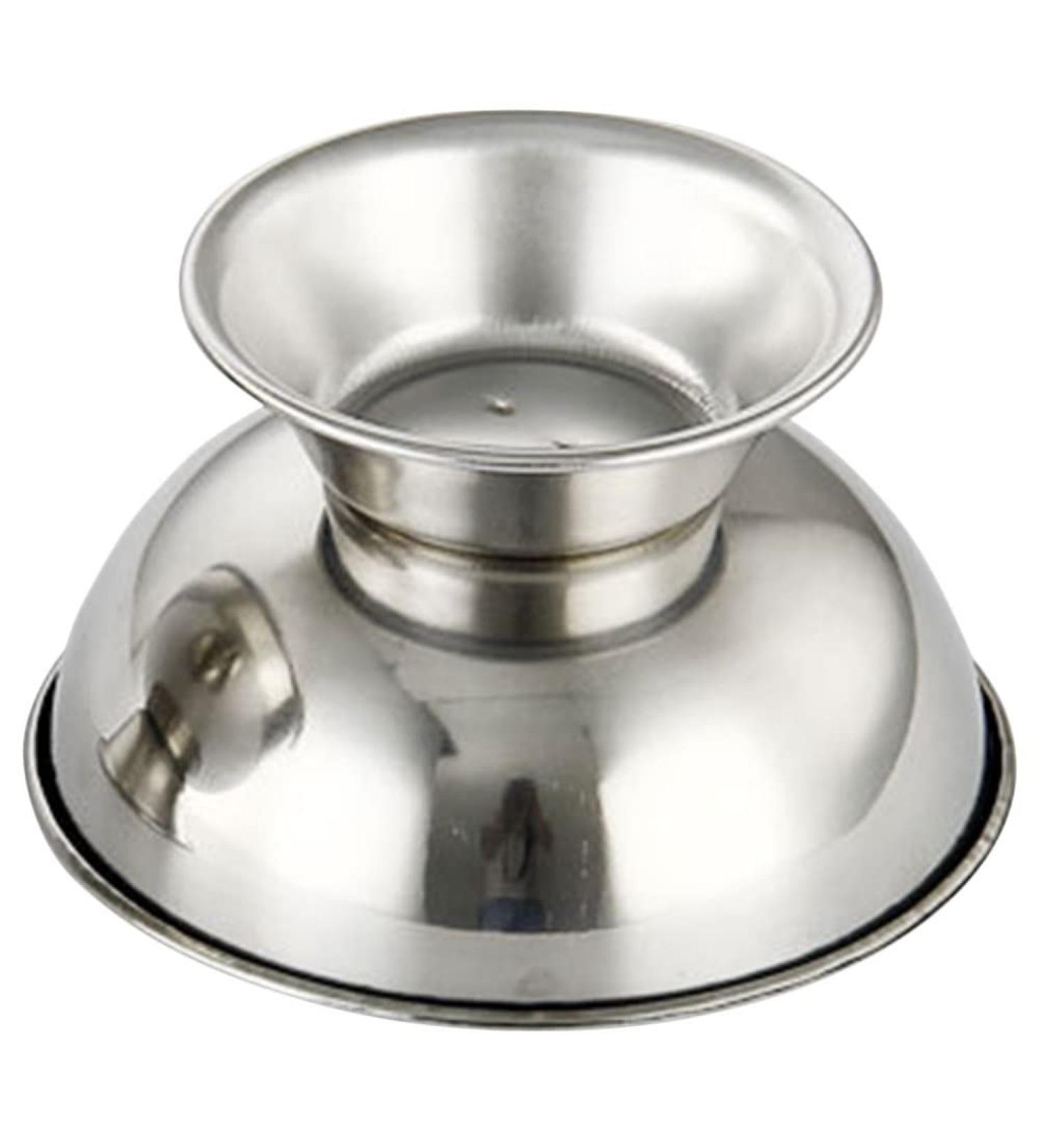 FRCOLOR Tall Metal Shaving Bowl - Reusable Shaving Cup for Men | Premium Shaving Supplies | International Shipping Available - Buy Online on GoSupps.com