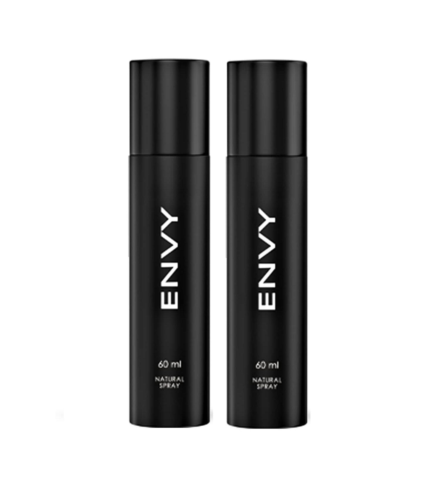 EN.VY Natural Spray Perfume For Men - 60ML Each (Pack Of 2) | Long Lasting Eau Da Parfum for Men - Buy Online on GoSupps.com