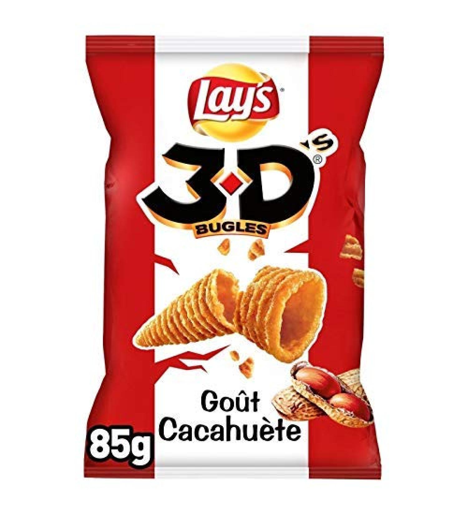 LAY'S - 3D'S Peanuts 85G - Pack of 3 - best offer