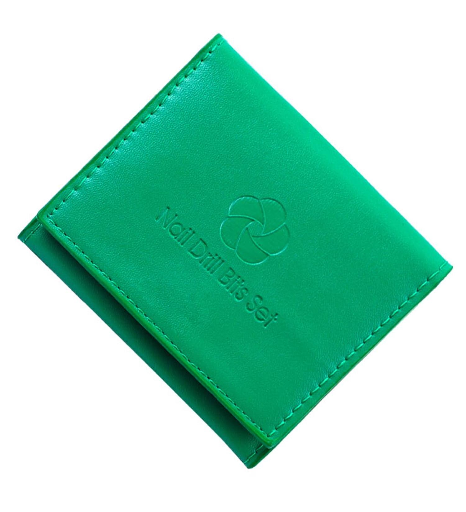 BEALIFE Storage Bag Polishing Head Pouch Drill Bit Sack Green Fashionable Grinder Organizer Display Mount Manicure Supplies Green - Buy Online on GoSupps.com