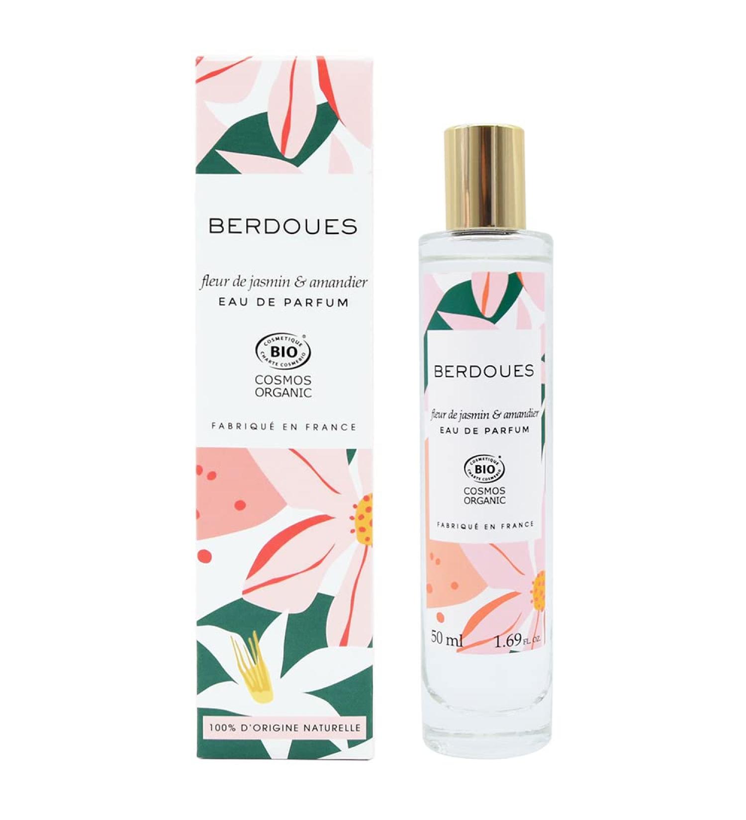 Fleur de Organic Eau Toilette | & Floral Scent Made in France Spray Fragrance for Women 100% Natural Origin Vegan and with Formula| Luxury Perfume Premium Quality Ingredients 1.7 fl.oz. Fleur de Jasmin & Amandier 1.7 Fl Oz (Pack of 1) - Buy Online on GoSupps.com