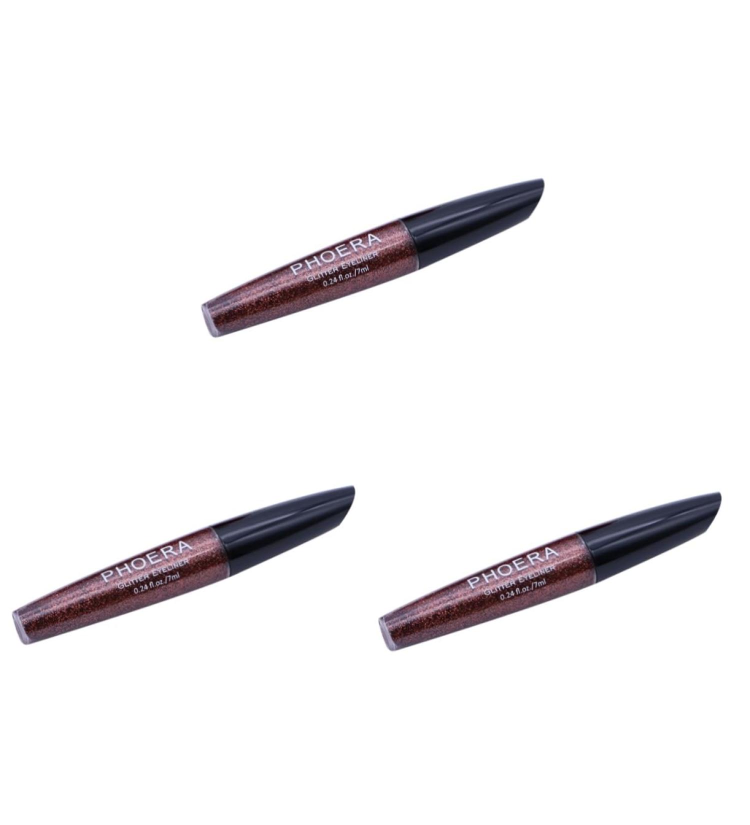 FOMIYES 3pcs Liner Makeup Liner Glitter Eyeliner Liquid Eyeliner Brighten 1 count (Pack of 1) Brownx3pcs - Buy Online on GoSupps.com