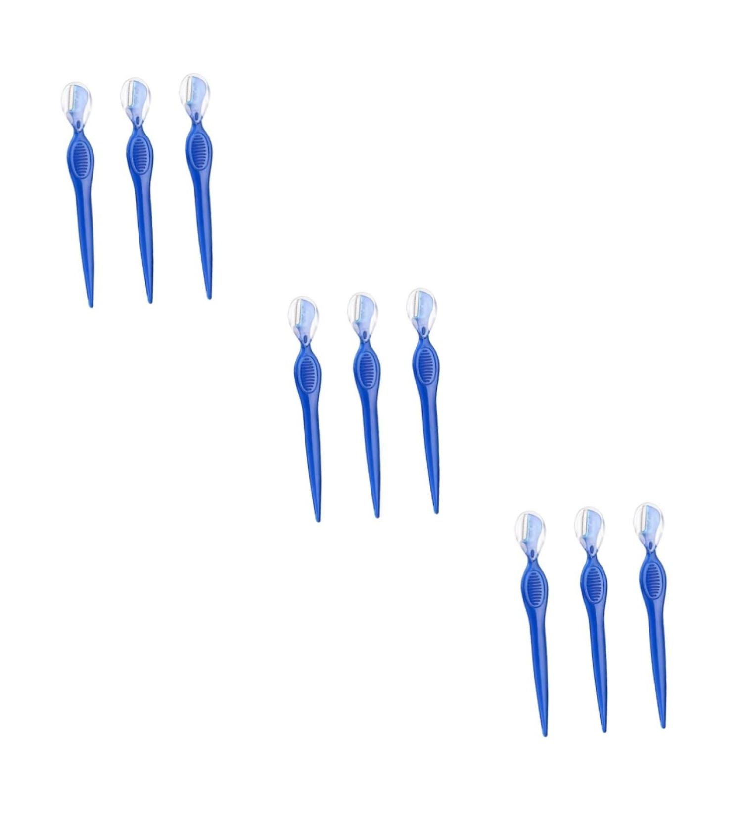 Beaupretty Lot De 3 Tondeuses Sourcils Essentielles Outils De Maquillage En Acier Inoxydable Portables Antid rapantes 3 Pi ces X 3 12.5X1.5cmx3pcs Bleux3pcs - Buy Online on GoSupps.com