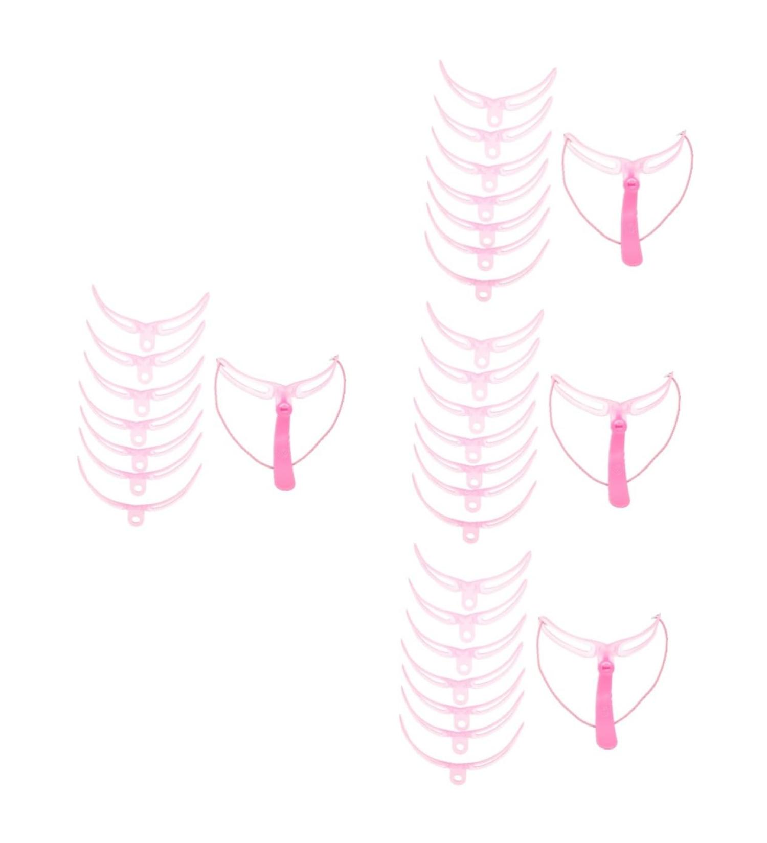 POPETPOP 12 Sets Eyebrow Aid Home Tools Portable Eyebrow Tools Household Eyebrow Tool Miss Modify Shaper 1 count (Pack of 1) Pinkx4pcs - Buy Online on GoSupps.com