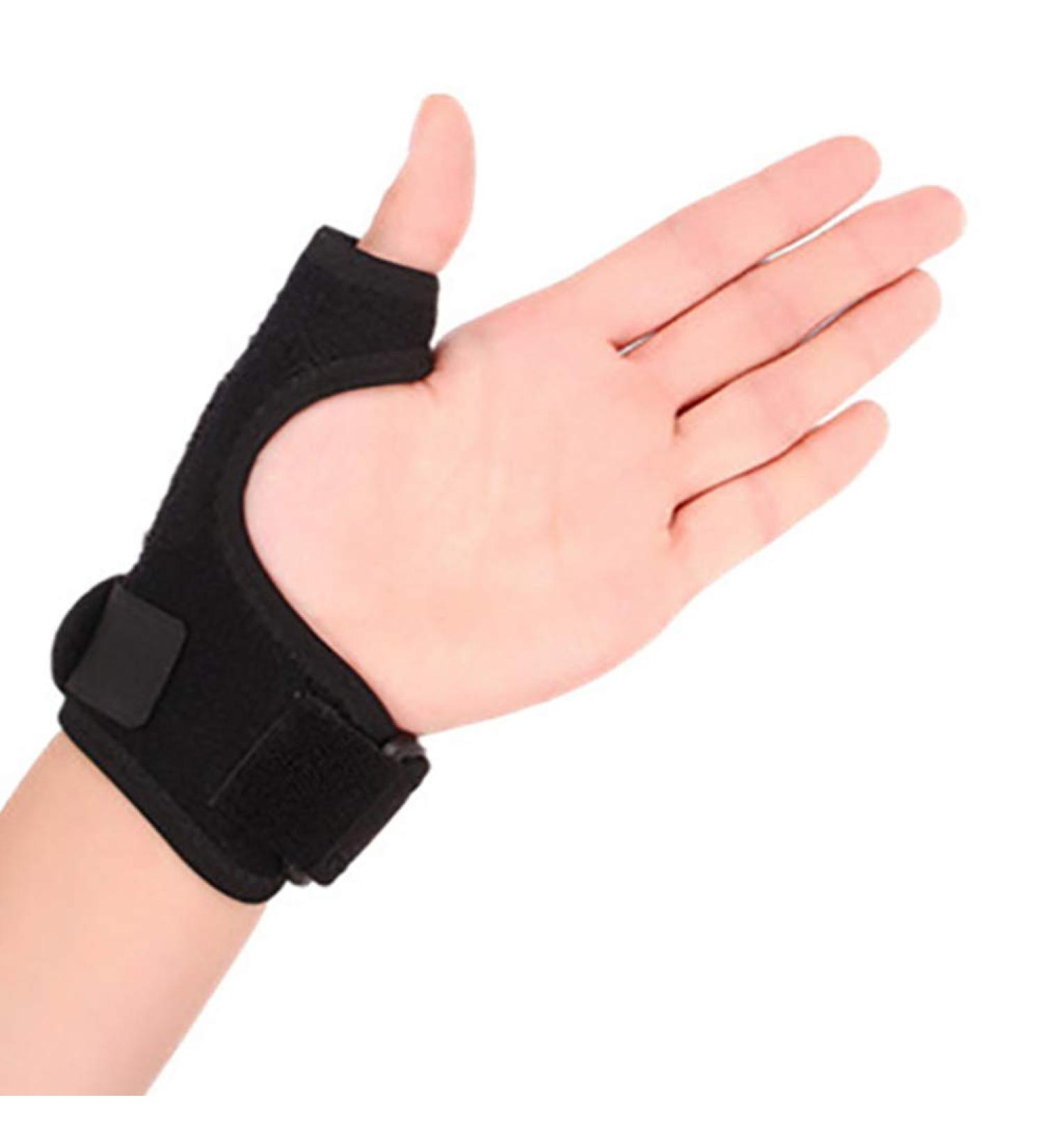 Buy Black Thumb Brace Splints | Support Gloves Holder & Hand Protector for Pain Relief - International Shipping Available - Buy Online on GoSupps.com