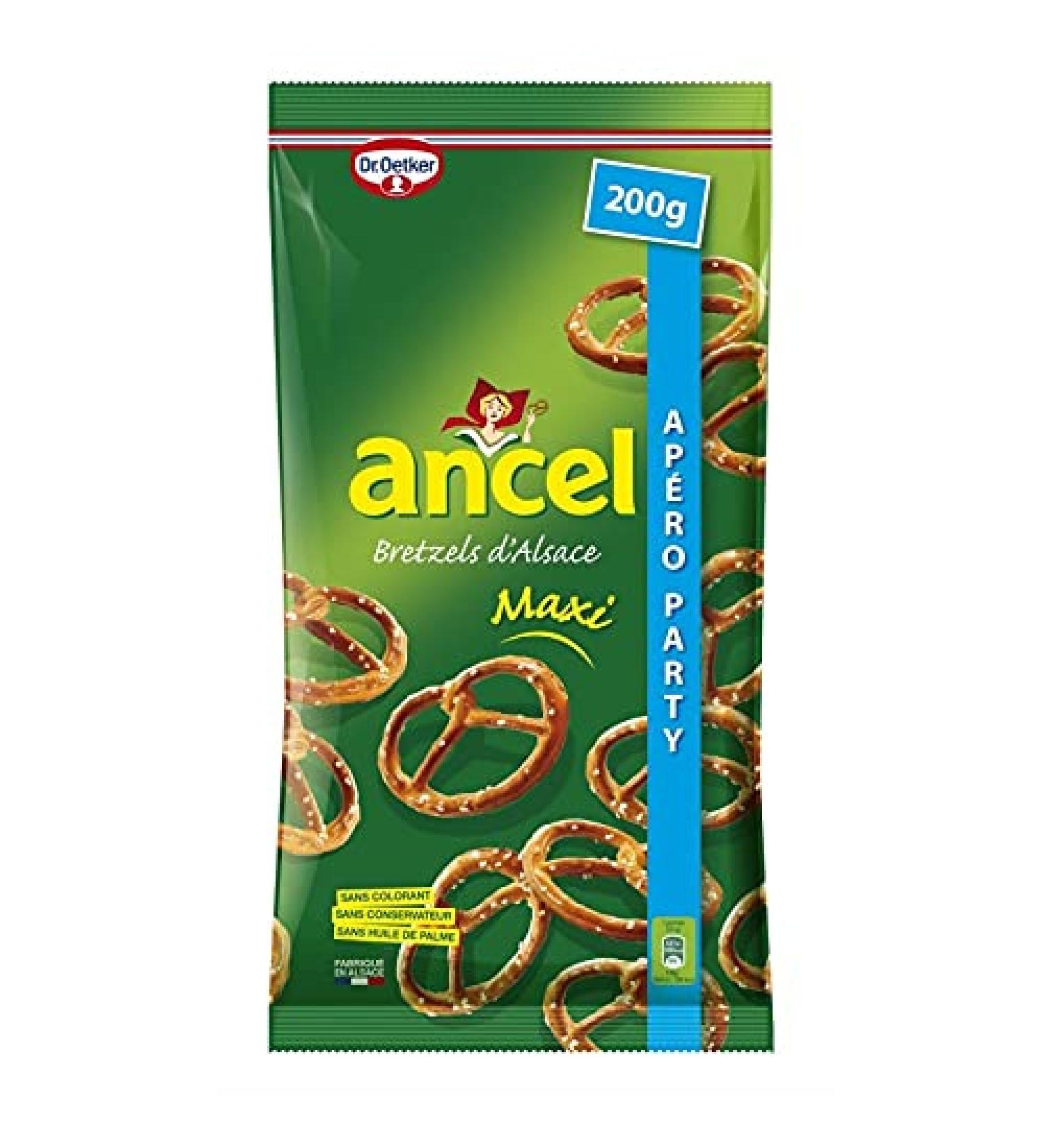 ANCEL Alsace Maxi Pretzels 200 g Pack of 4 - Buy Online on GoSupps.com