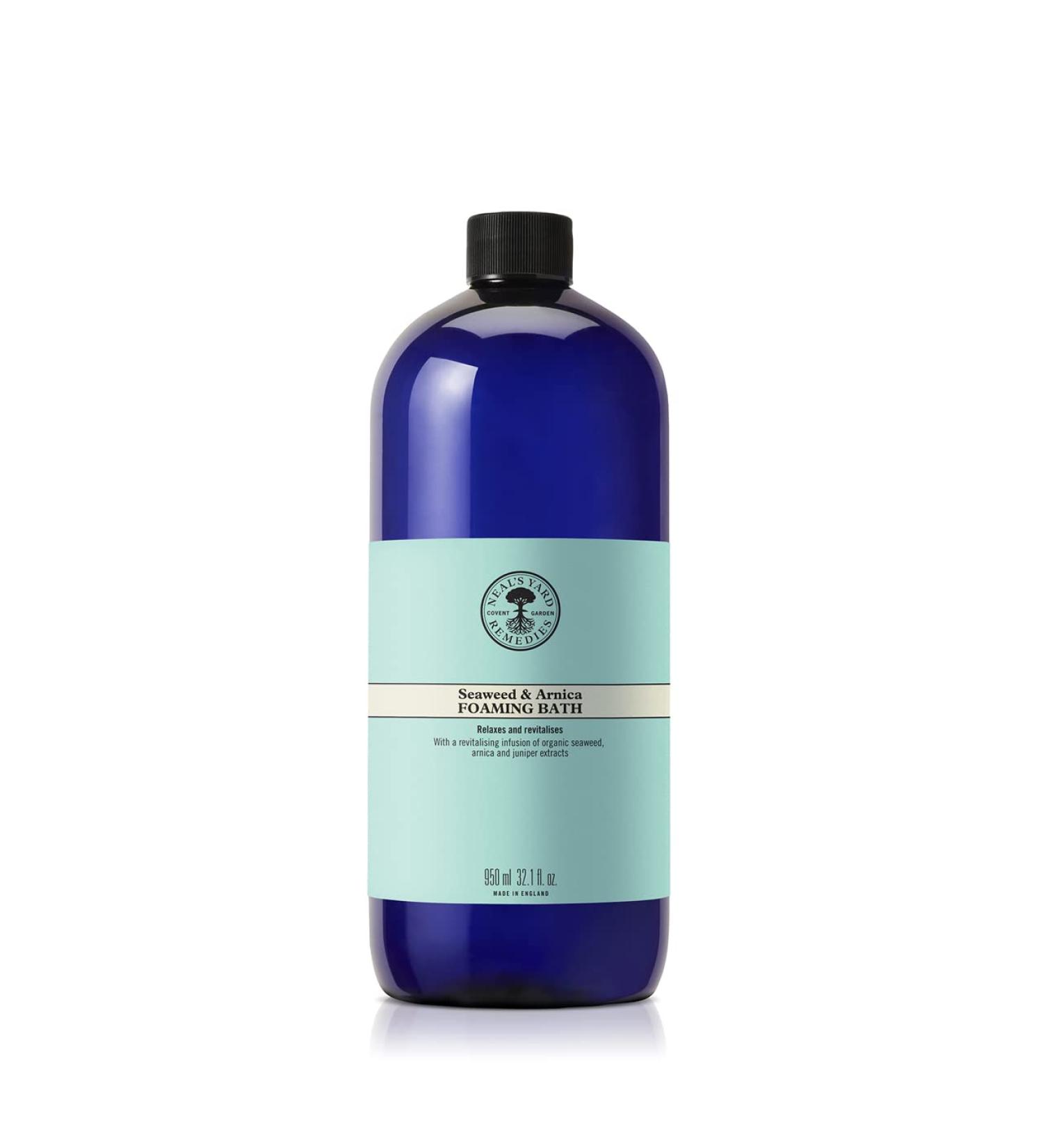 Neal's Yard Remedies Seaweed and Arnica Foaming Bath 950ml | Revitalizing Muscle Soak - Buy Online on GoSupps.com