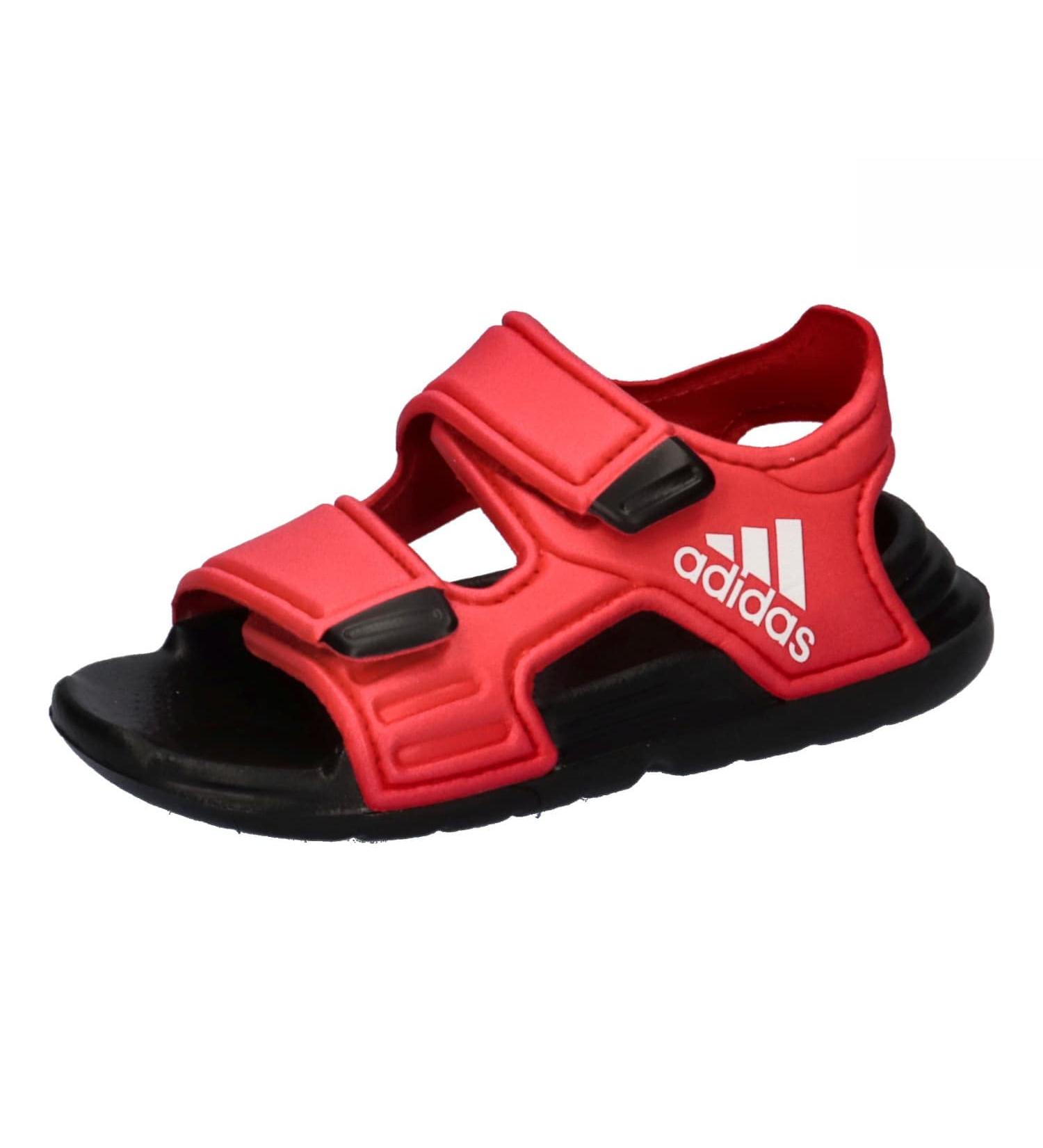 adidas Kids Altaswim Beach & Pool Shoes | 12.5 UK Child | Scarlet/White/Black - Buy Online on GoSupps.com