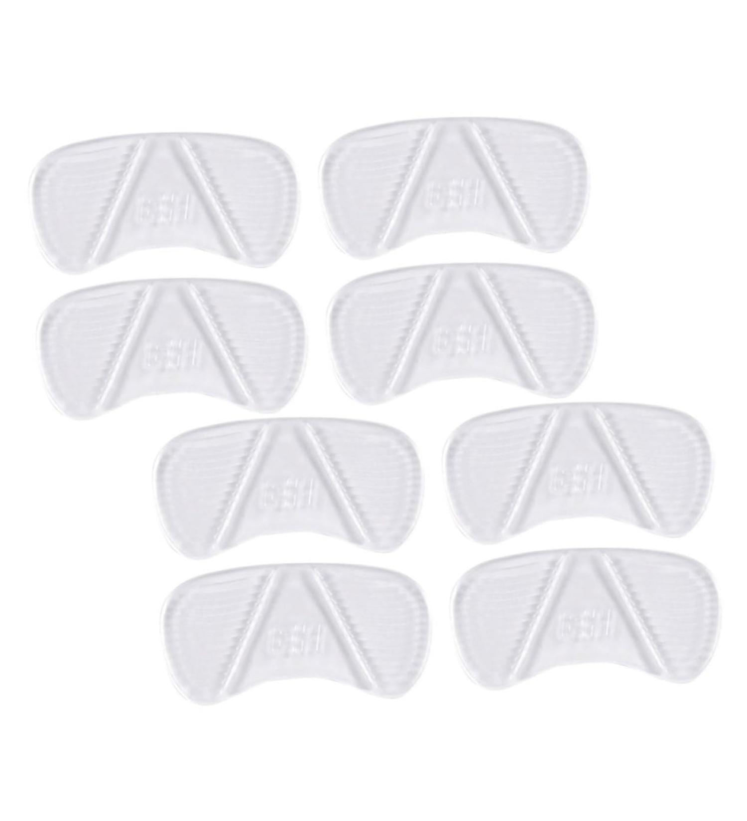 4 Pairs Half Size Back Heel Cushions - Portable Gel Heel Pads & Grips for Women s Shoes | Comfortable Shoe Accessories - Buy Online on GoSupps.com
