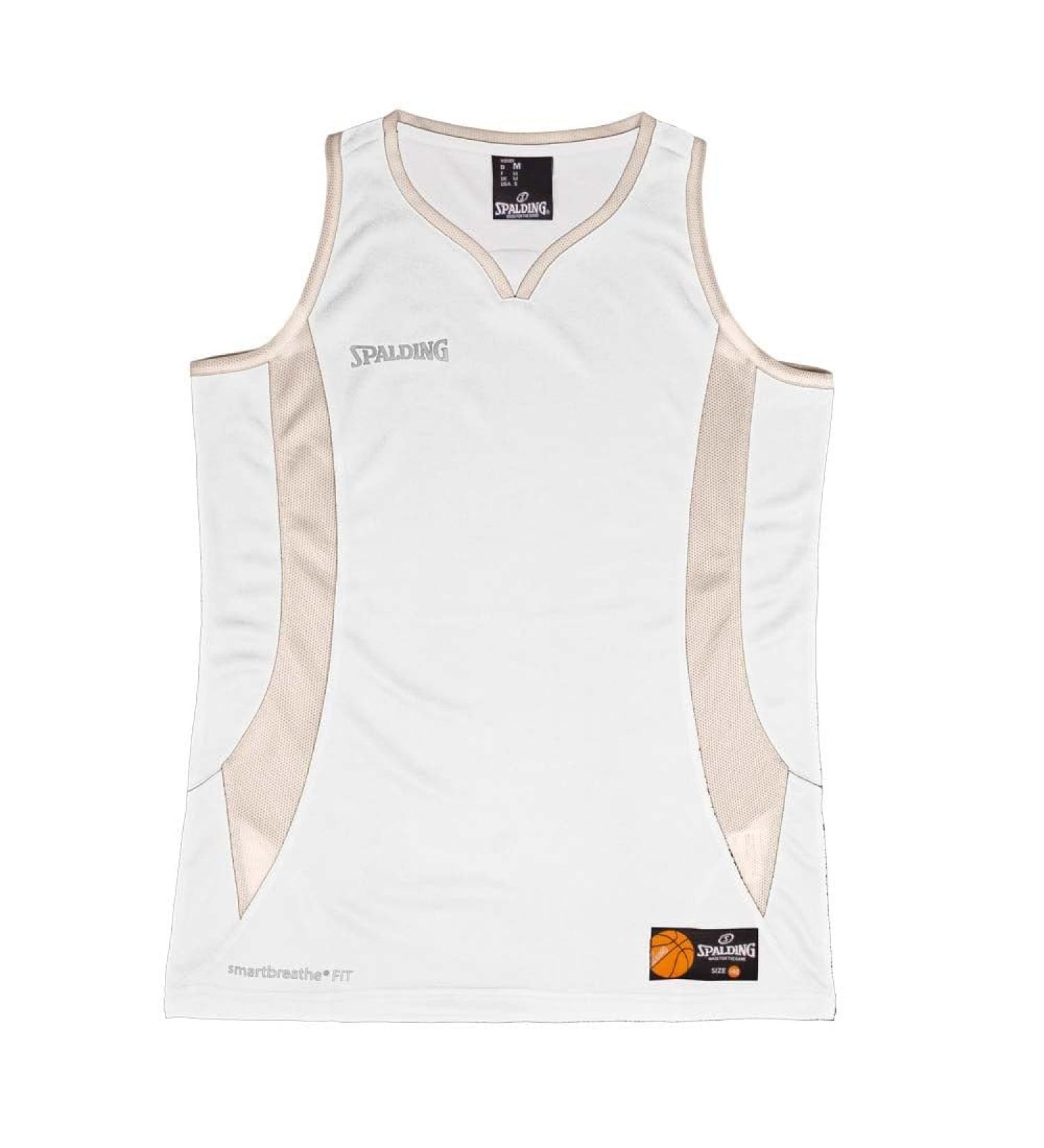 Spalding Jam Tanktop Women white/silver XXL