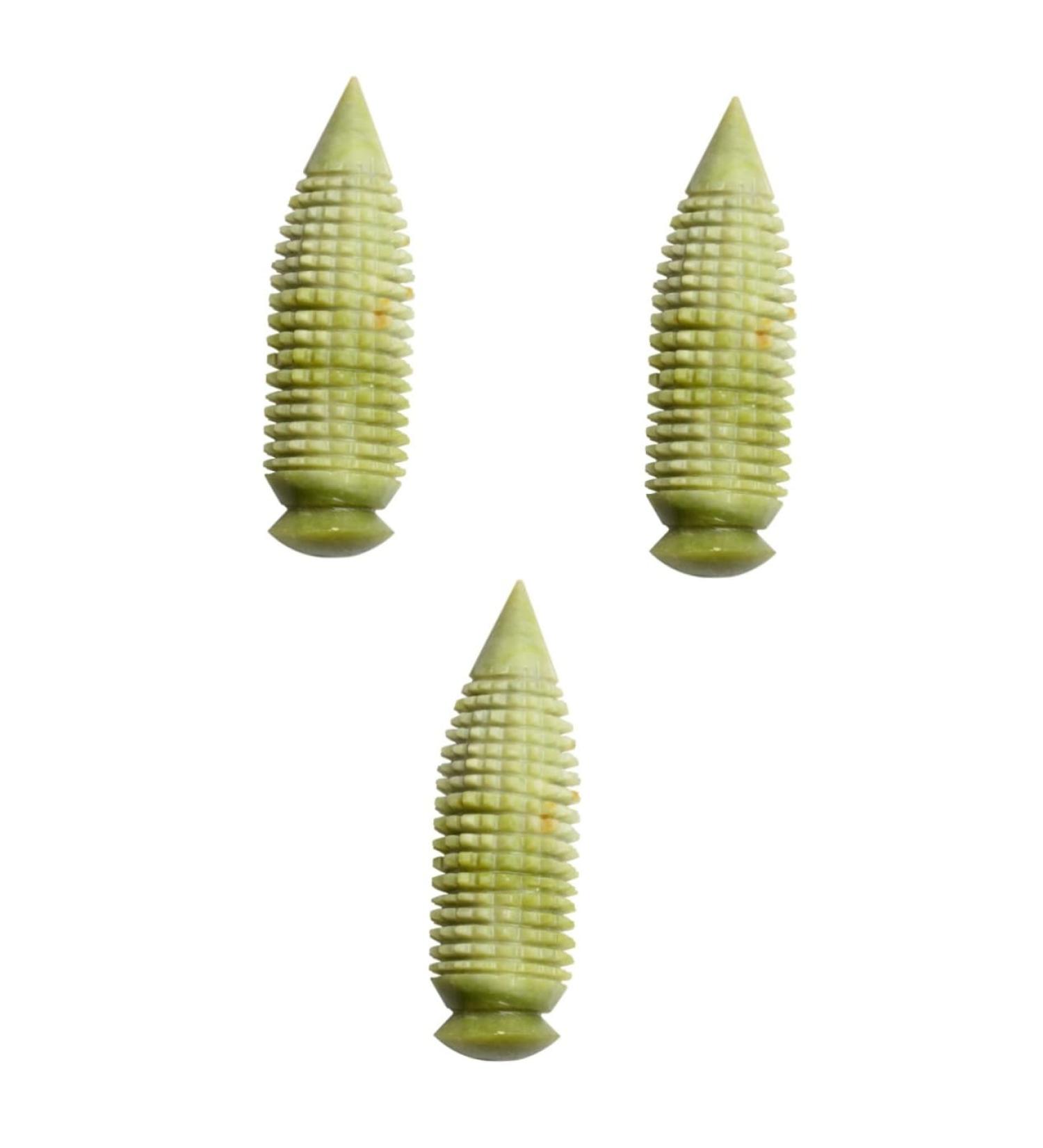 Minkissy 3-Piece Jade Massage Roller Set - Multi-Purpose Fitness & Muscle Massage Tool Natural Jade Body Massager for Gym & Home Use - Buy Online on GoSupps.com