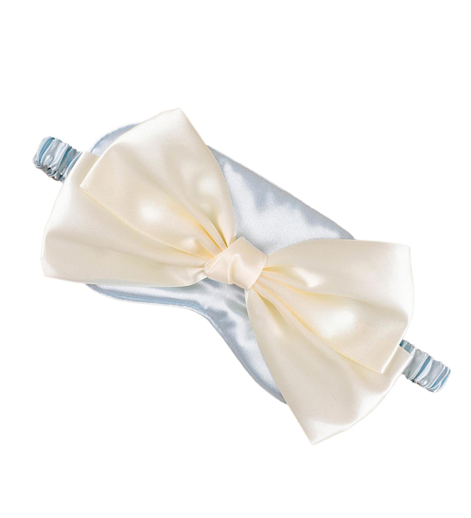 Soft Blackout Eye Cover Bowknot Decor Light Blocking Faux Silk Cotton Eye Cover with Elastic Strap for Women (-1411240140312) ZJchaoy0g6v587a3-12 - Buy Online on GoSupps.com