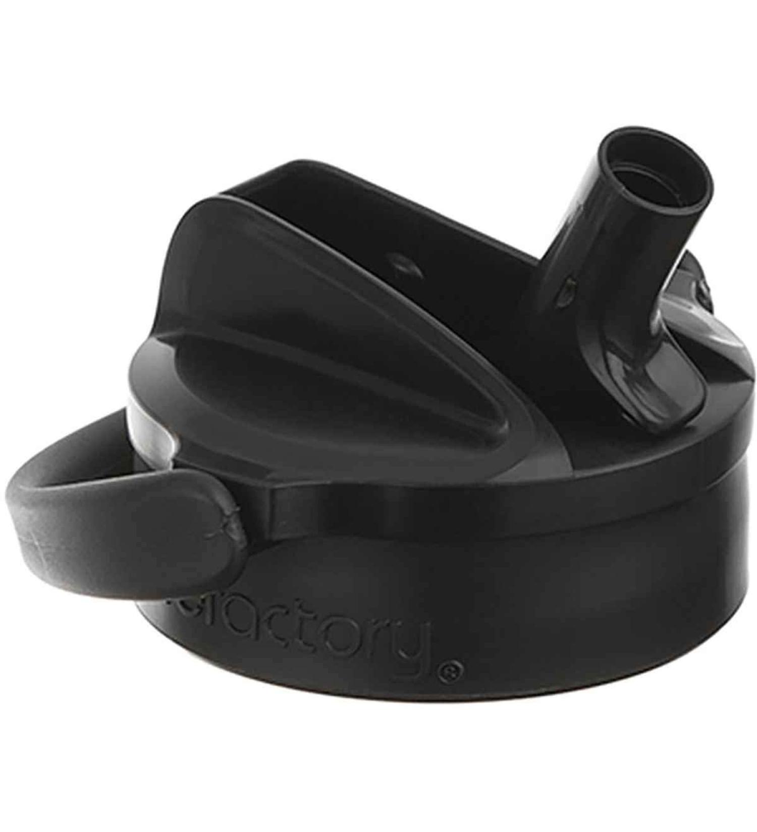 Lifefactory BPA-Free Pivot Straw Cap for 12oz-22oz Glass Bottles - Onyx - Buy Online on GoSupps.com