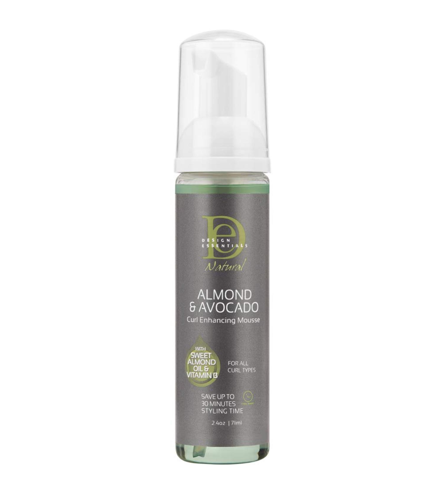 Design Essentials Curl Enhancing Mousse - Almond & Avocado Collection - 2.3 fl oz - Best for Defined Curls - Buy Online on GoSupps.com