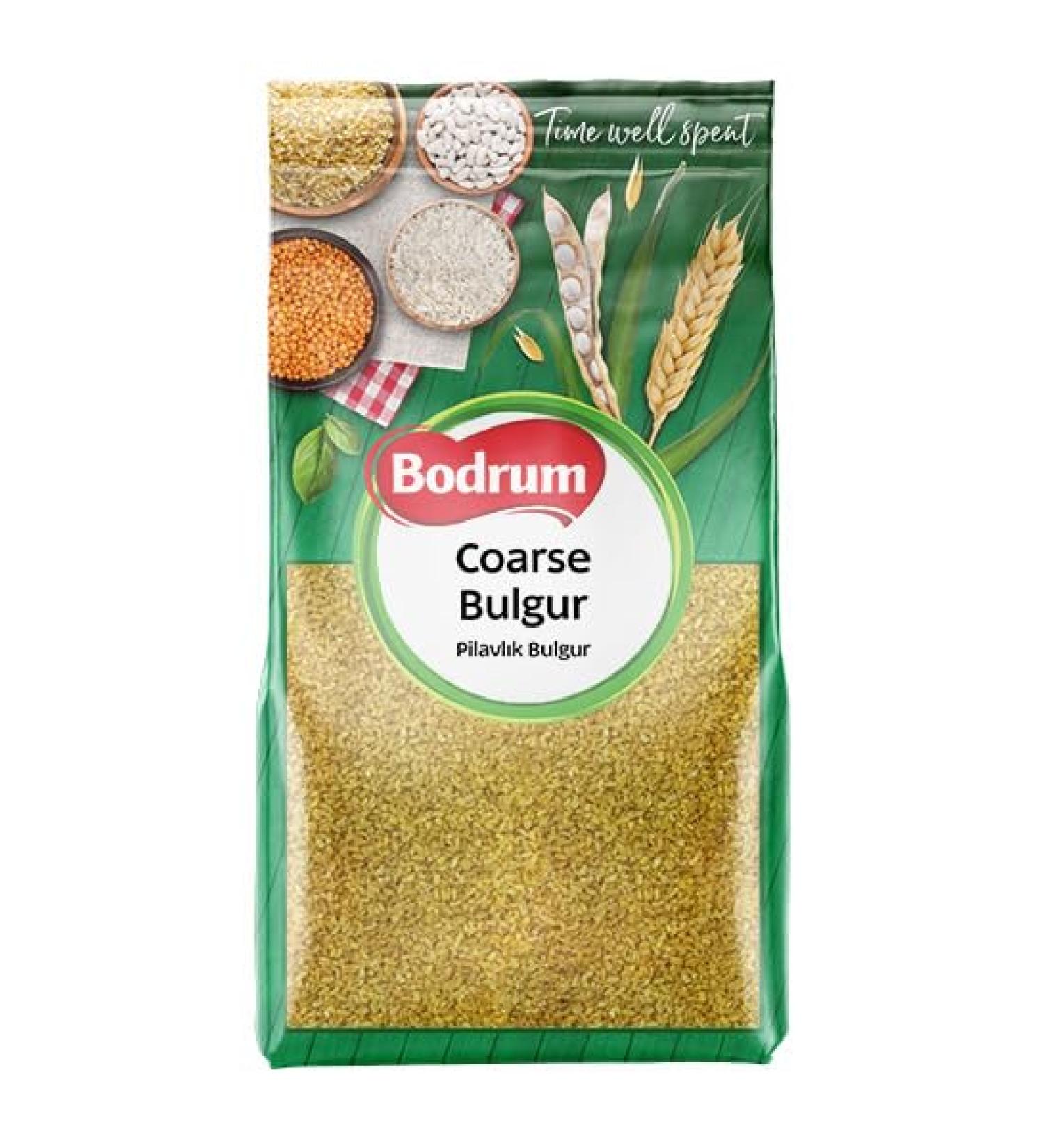 Bodrum Coarse Bulgur Wheat 5 Kilograms 100% Natural Unique Texture and Flavor (1 Pack) - Buy Online on GoSupps.com