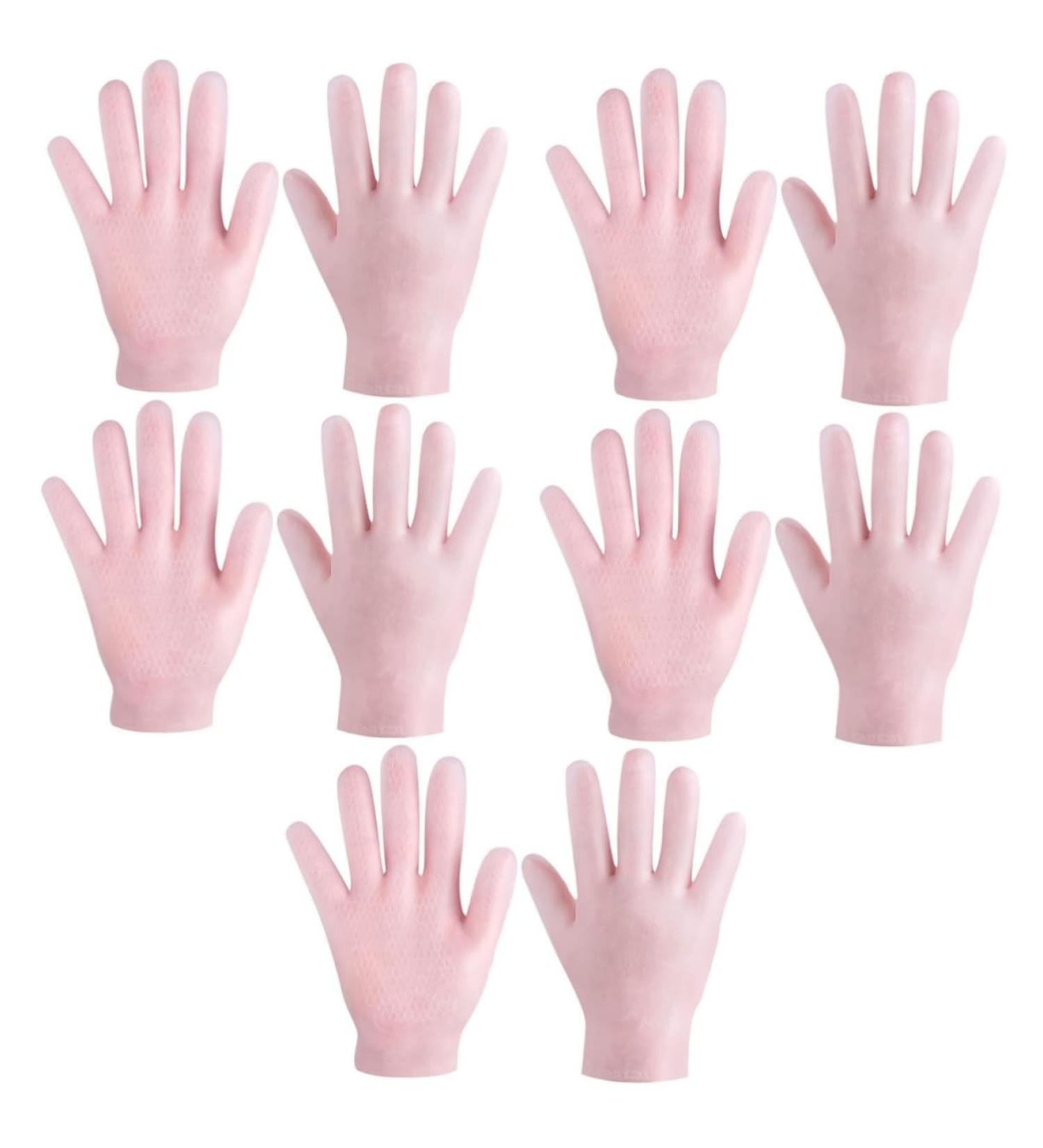 FRCOLOR 5 Pairs Nourishing Care Gloves Dry Hands Lotion Moisturizing Gloves Lotion Gloves Moisturizing Spa Gloves Pedicure Foot Spa Hand Grooming Gloves Women's Sebs Daily Use Hand Gloves - Buy Online on GoSupps.com