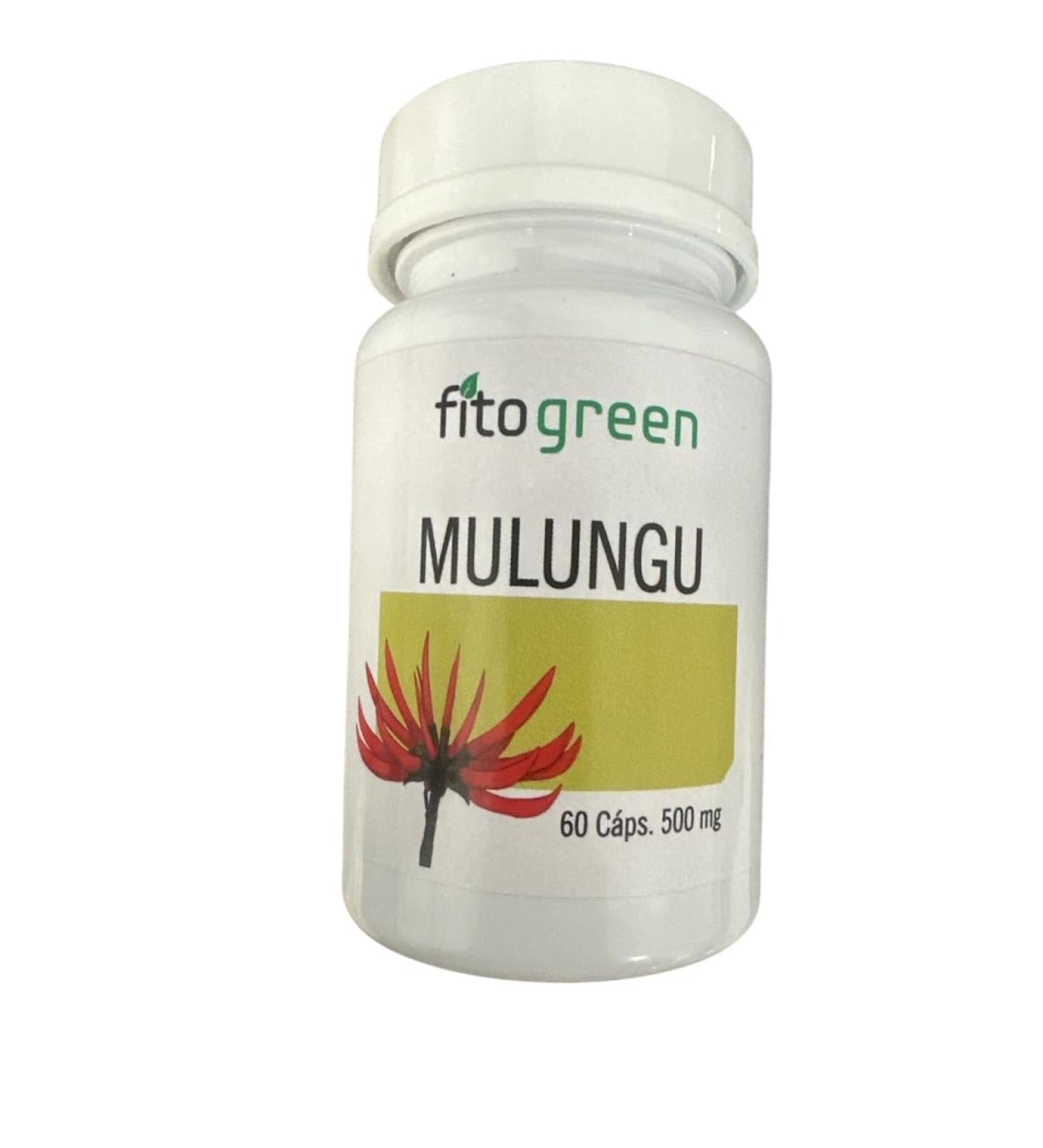 Mulungu (Erythrina Mulungu) 500 Mg - 60 Capsules Fitogreen
