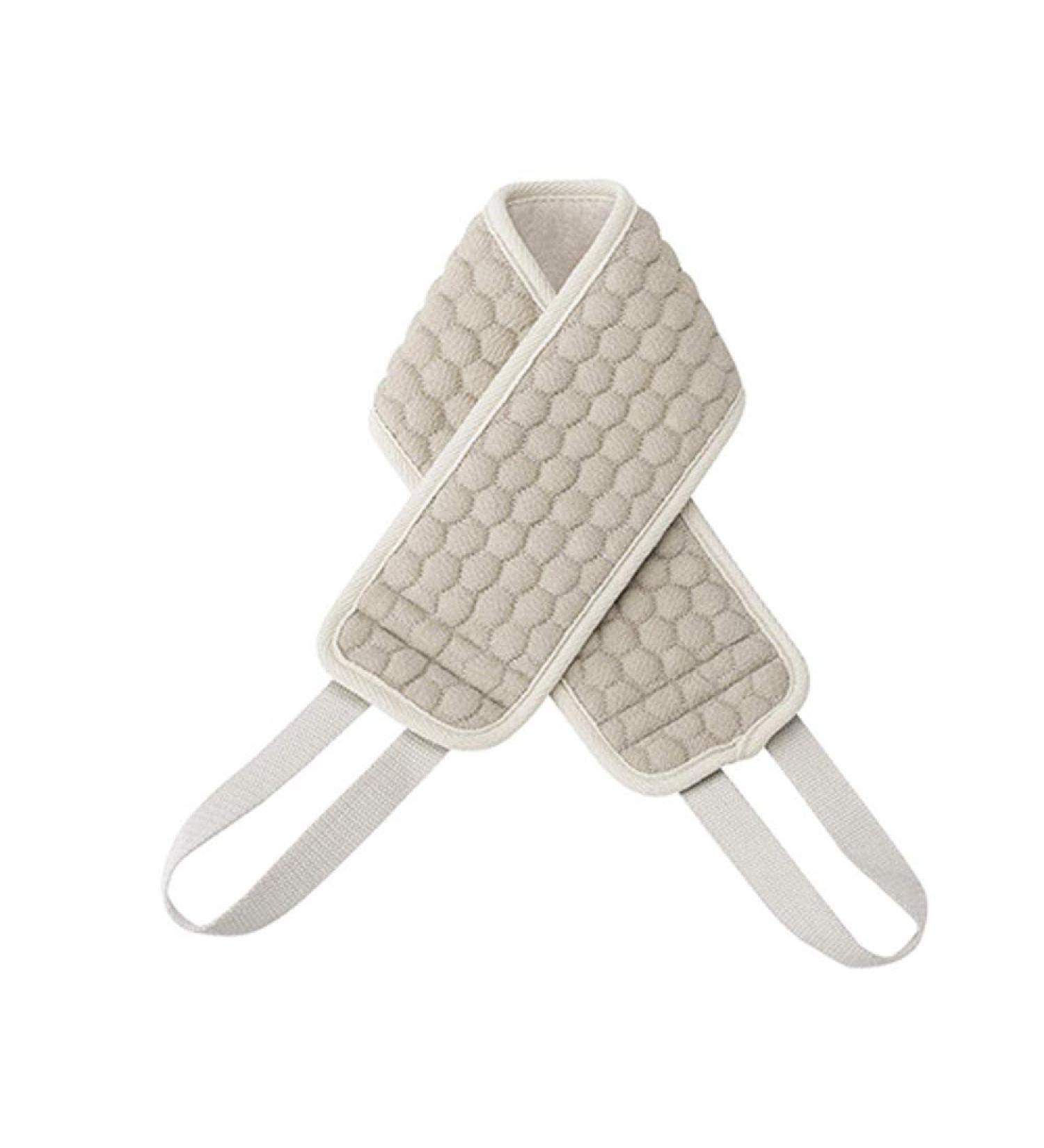 Large Exfoliating Back Scrubber 32in with Long Handle - Double Sided Scrubbing Strap - Deep Clean and Invigorate Your Skin - Back Washer for Men and Women - Buy Online on GoSupps.com