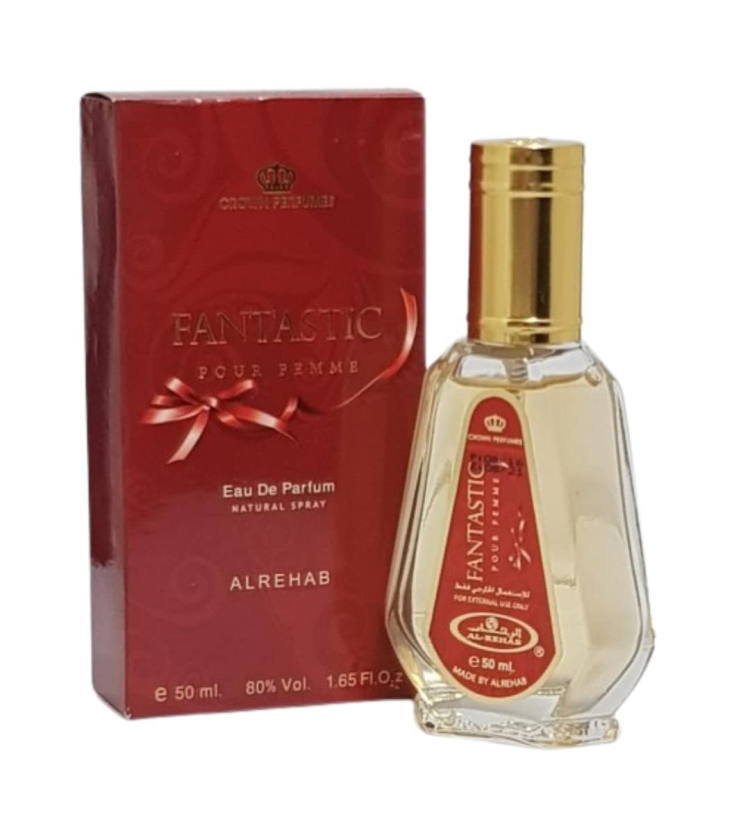 Al Rehab Fantastic Eau de Parfum Spray for Women 1.7 Ounce Fruity 1.7 Fl Oz (Pack of 1) - Buy Online on GoSupps.com