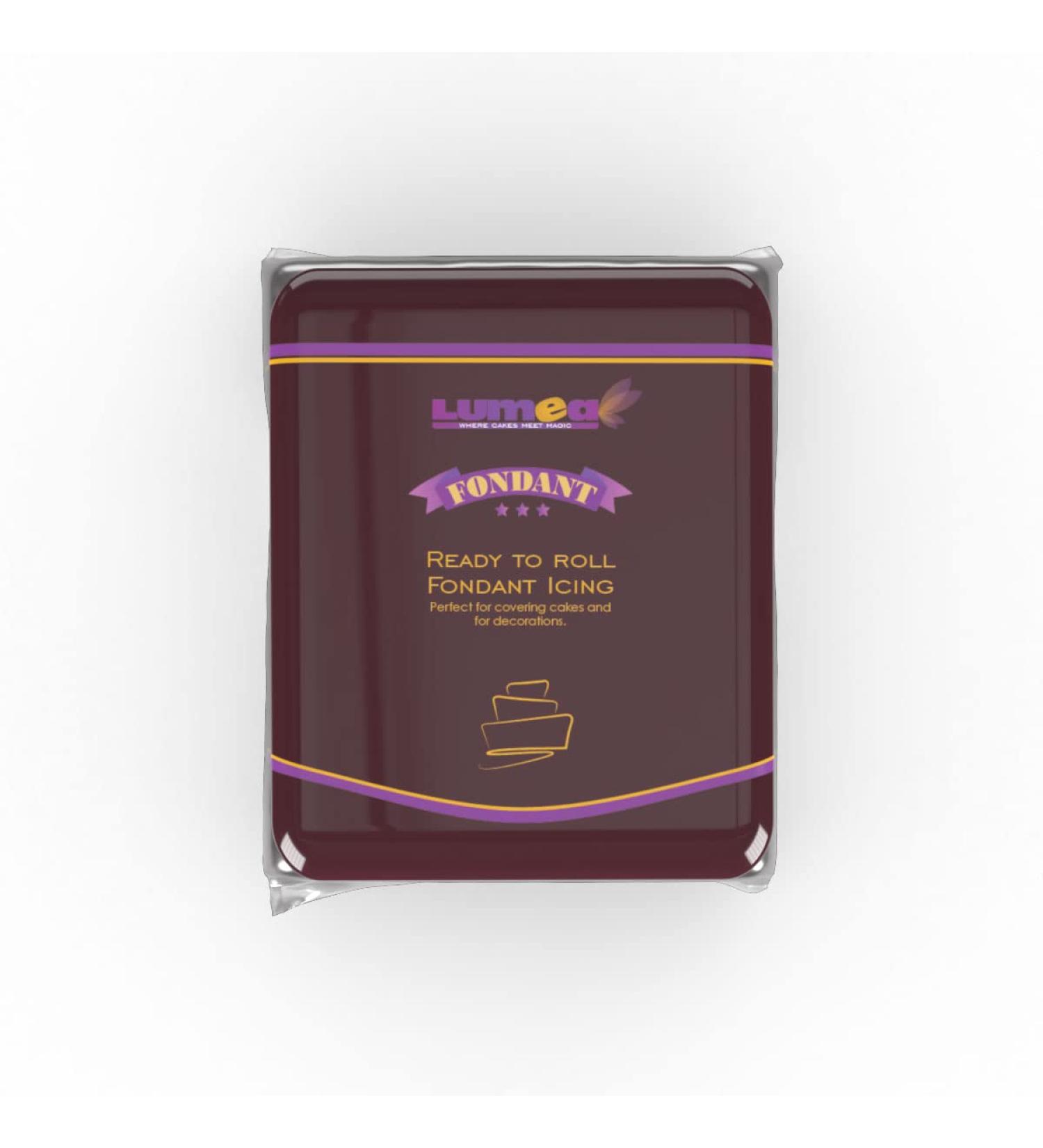 Dekozauber24 Premium Fondant 250g - 19 Colors for Cake Decoration | Soft & Flexible Rolled Fondant (Brown) | International Shipping Available - Buy Online on GoSupps.com