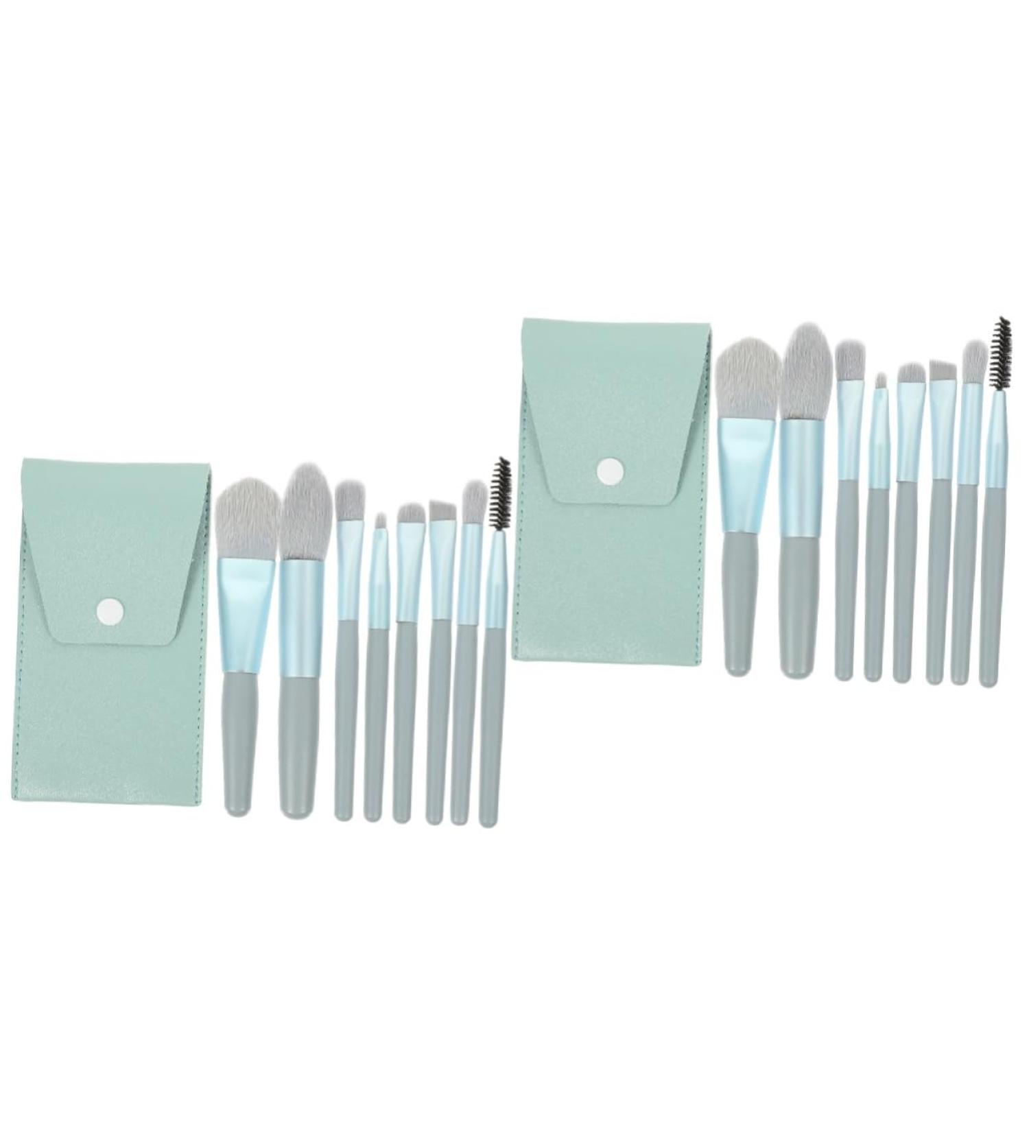 minkissy 2 Sets Travel Makeup Makeup Brush for Women Portable Brush Supple Makeup Brush Eyeshadow Blush Brush Cosmetics Cosmetic Brush Girls Miss Fiber Wool Makeup Brush Sets Major - Buy Online on GoSupps.com