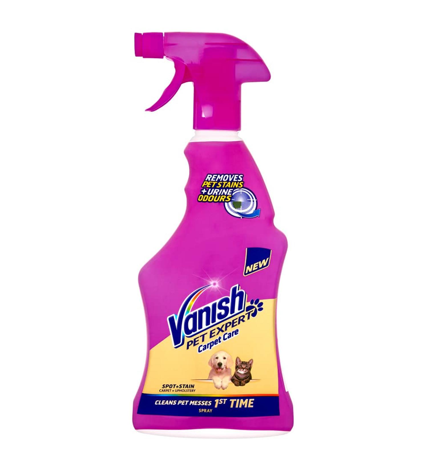 VANISH Pet Expert Oxi Action Spray 500ml | Stain & Odor Remover - Buy Online on GoSupps.com