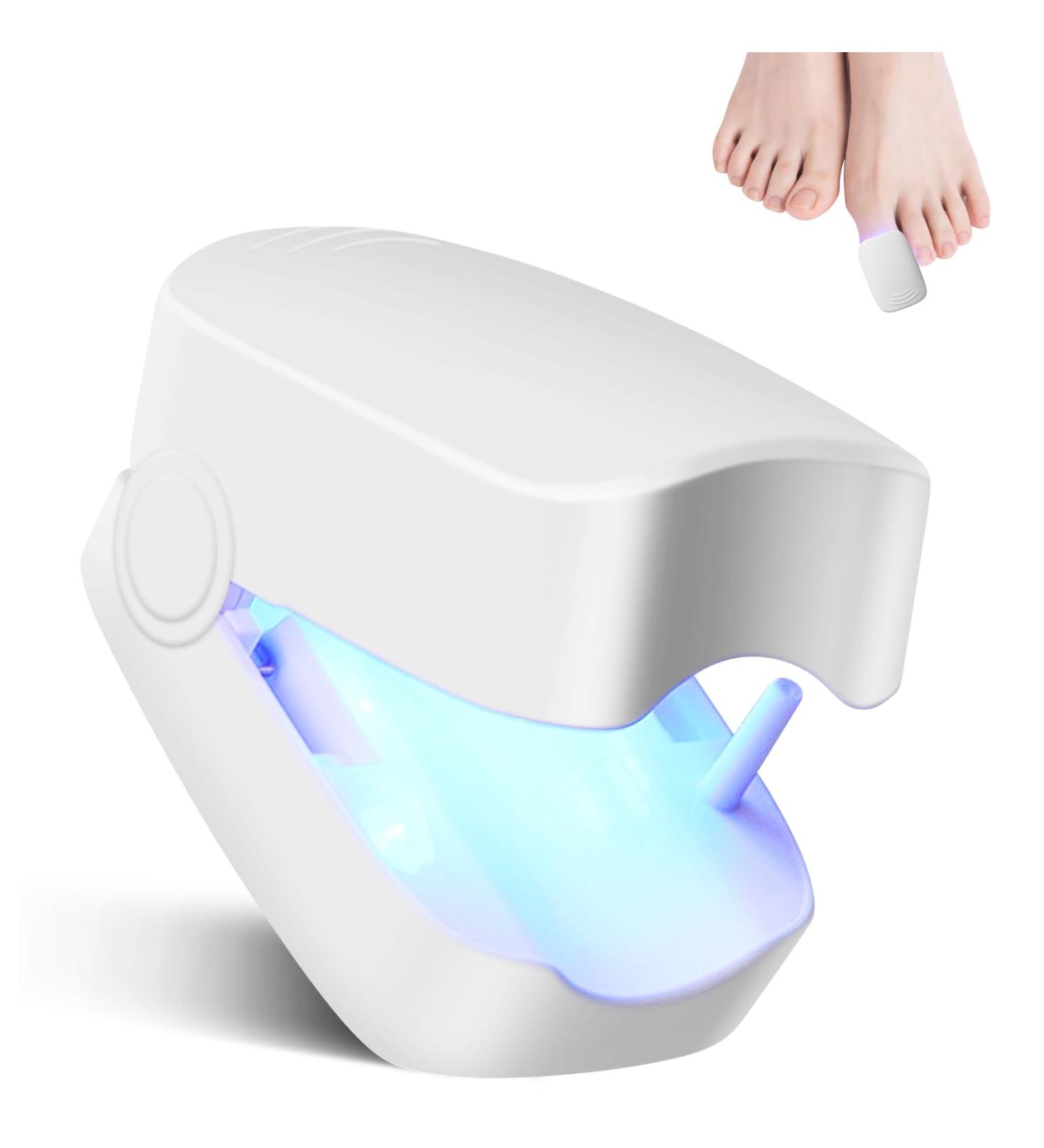 Nail Fungus Cleaning Device | Effective Light Treatment for Fingernails & Toenails | Improve Damaged & Discolored Nails - Buy Online on GoSupps.com