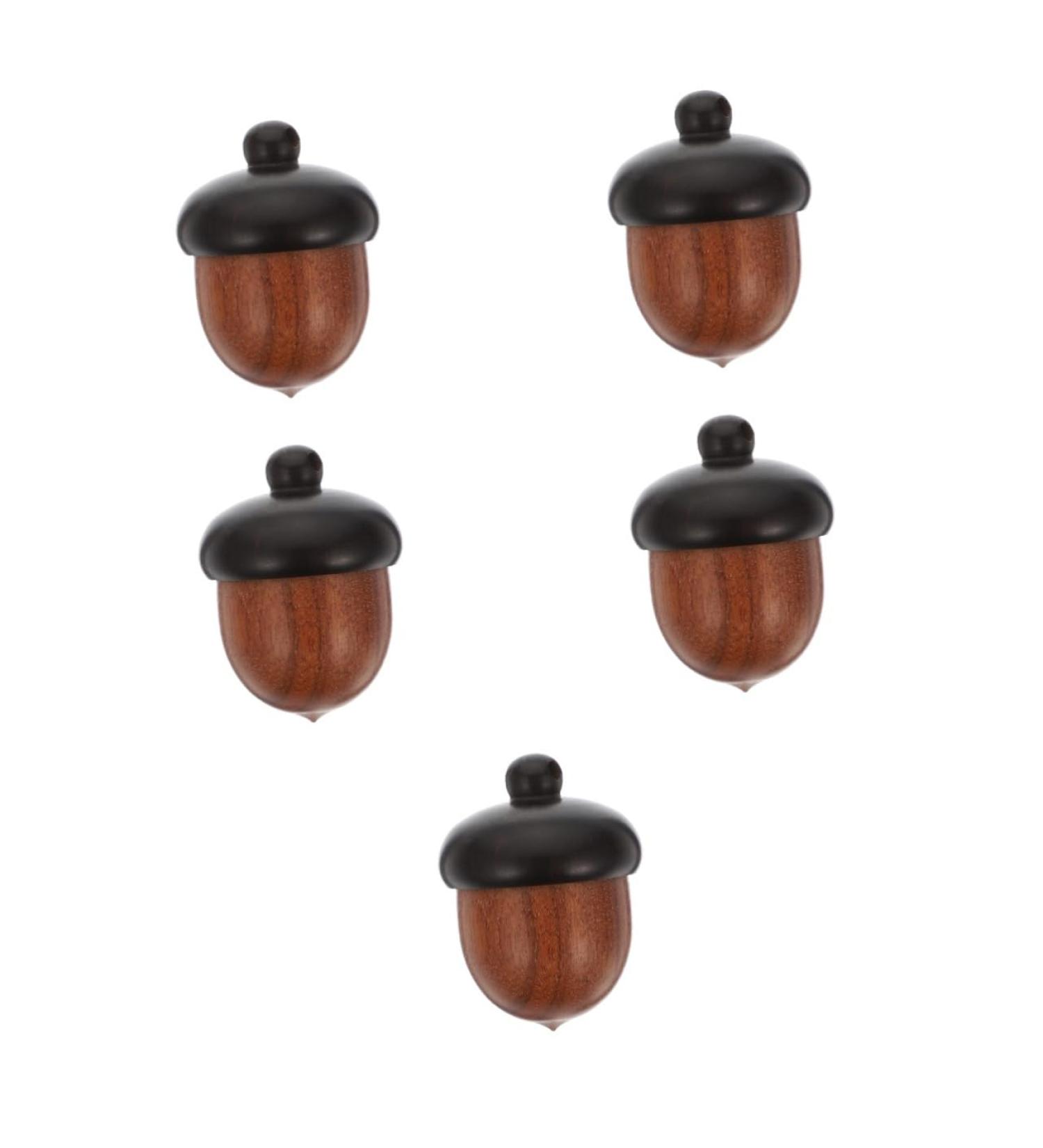 VILLCASE 5 Pcs Color Block Wooden Nuts Wood Acorns Charm Crafts Pendant Arts and Crafts for Kids Nuts Necklace Acorn Nut Charms Bracelets for Women Wooden Decor Miss Diffuser Pine Cones - Buy Online on GoSupps.com