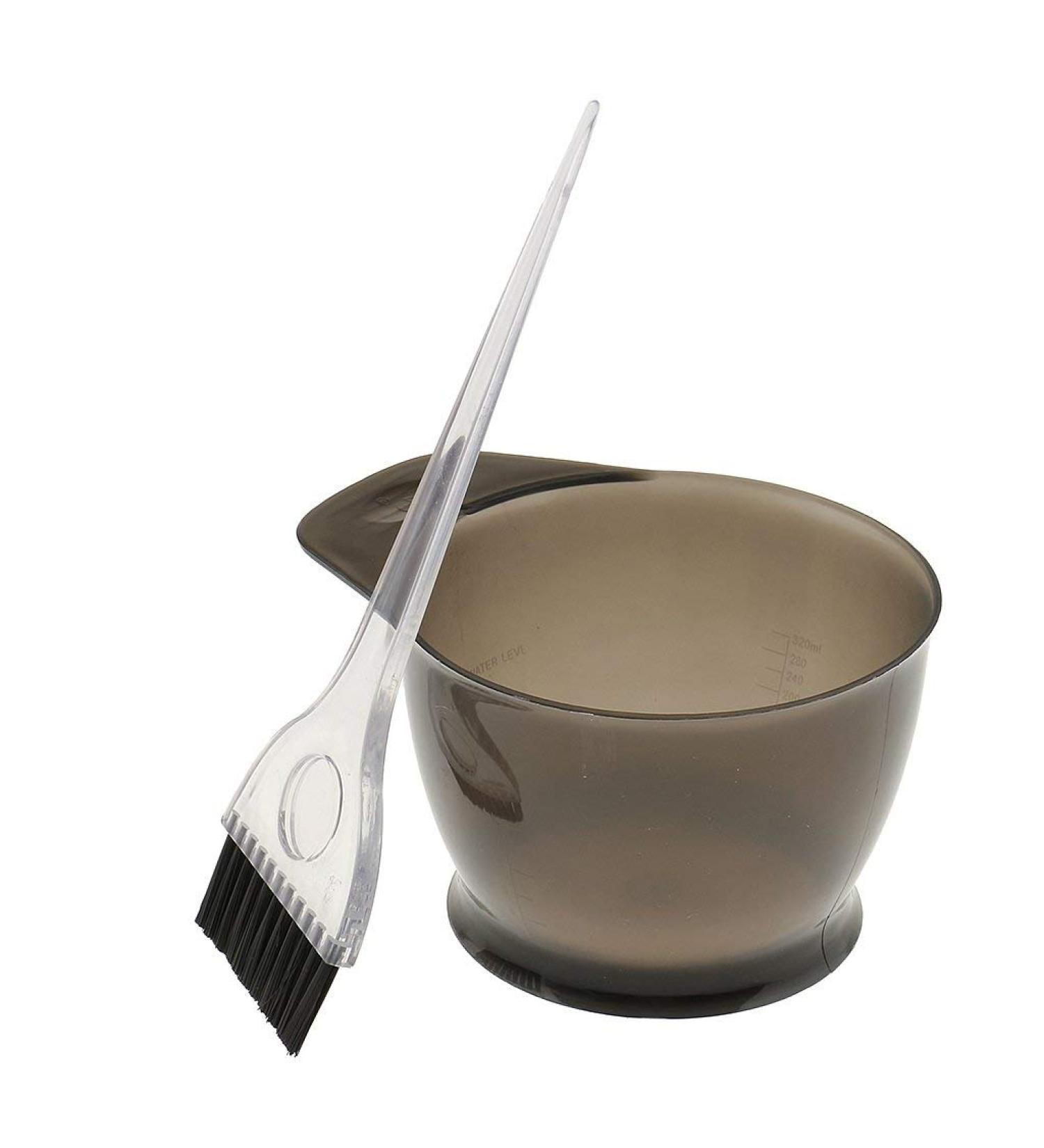 Professional Hair Dye Bowl Brush Set | Salon-Quality Dyeing Bowl for Hair Color (Gray) - Fast International Shipping - Buy Online on GoSupps.com