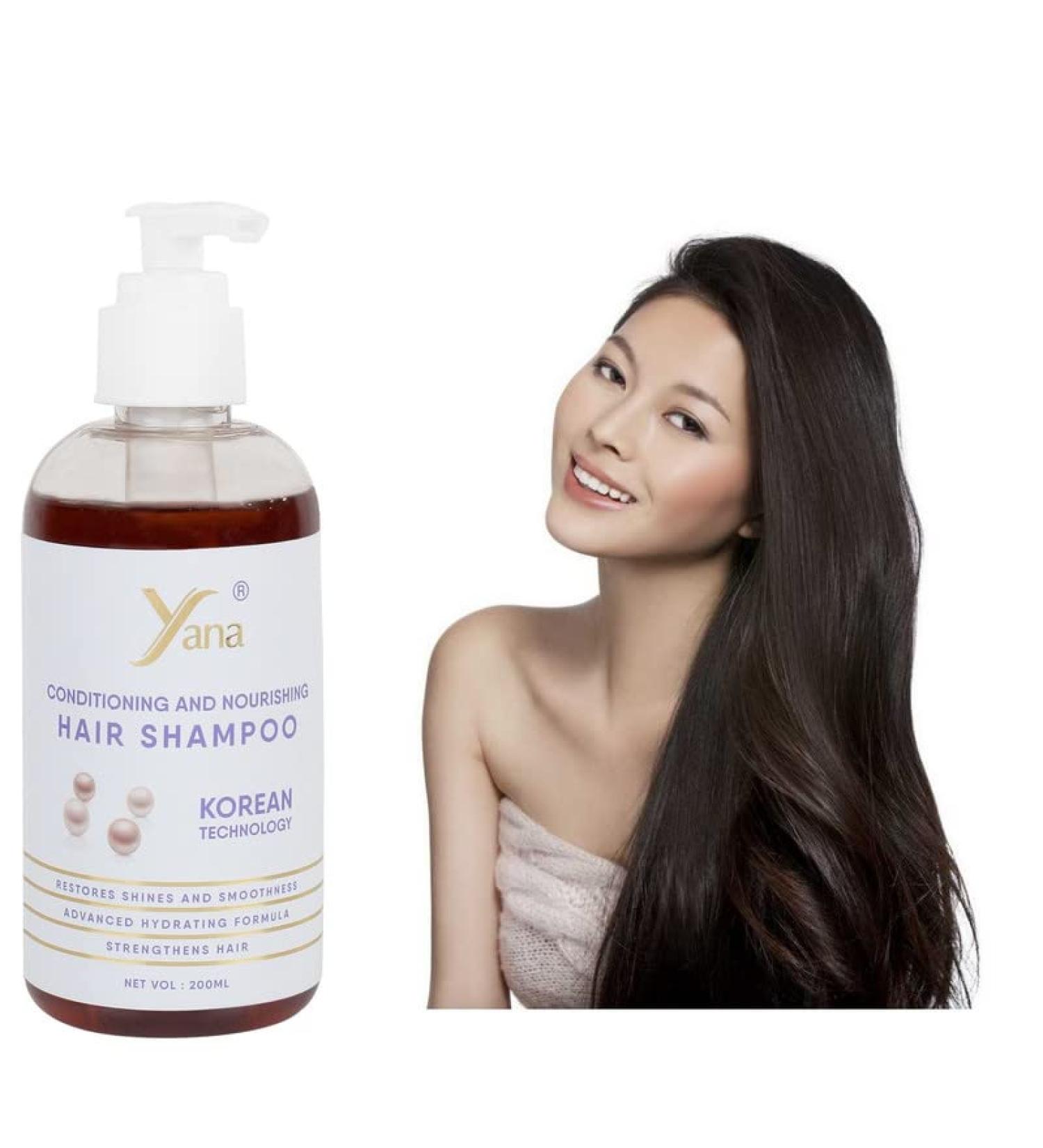  Yana Natural Herbal Hair Hair Fall Shampoo Herbal Hair Fall Shampoo For Women With Conditioner By Korean Technology - Buy Online on GoSupps.com