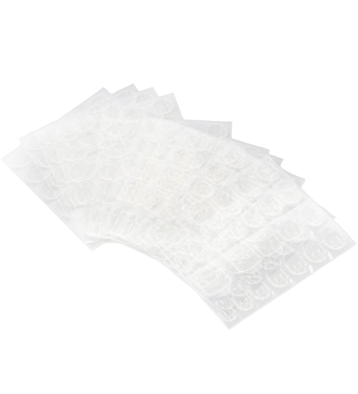 Double Sided Fake Nail Adhesive Tabs Waterproof Breathable Jelly Fake Nail Glue Sticker for Press on Nails Stickers Transparent Flexible Fake Nail Glue Nails Manicure Tape - Buy Online on GoSupps.com