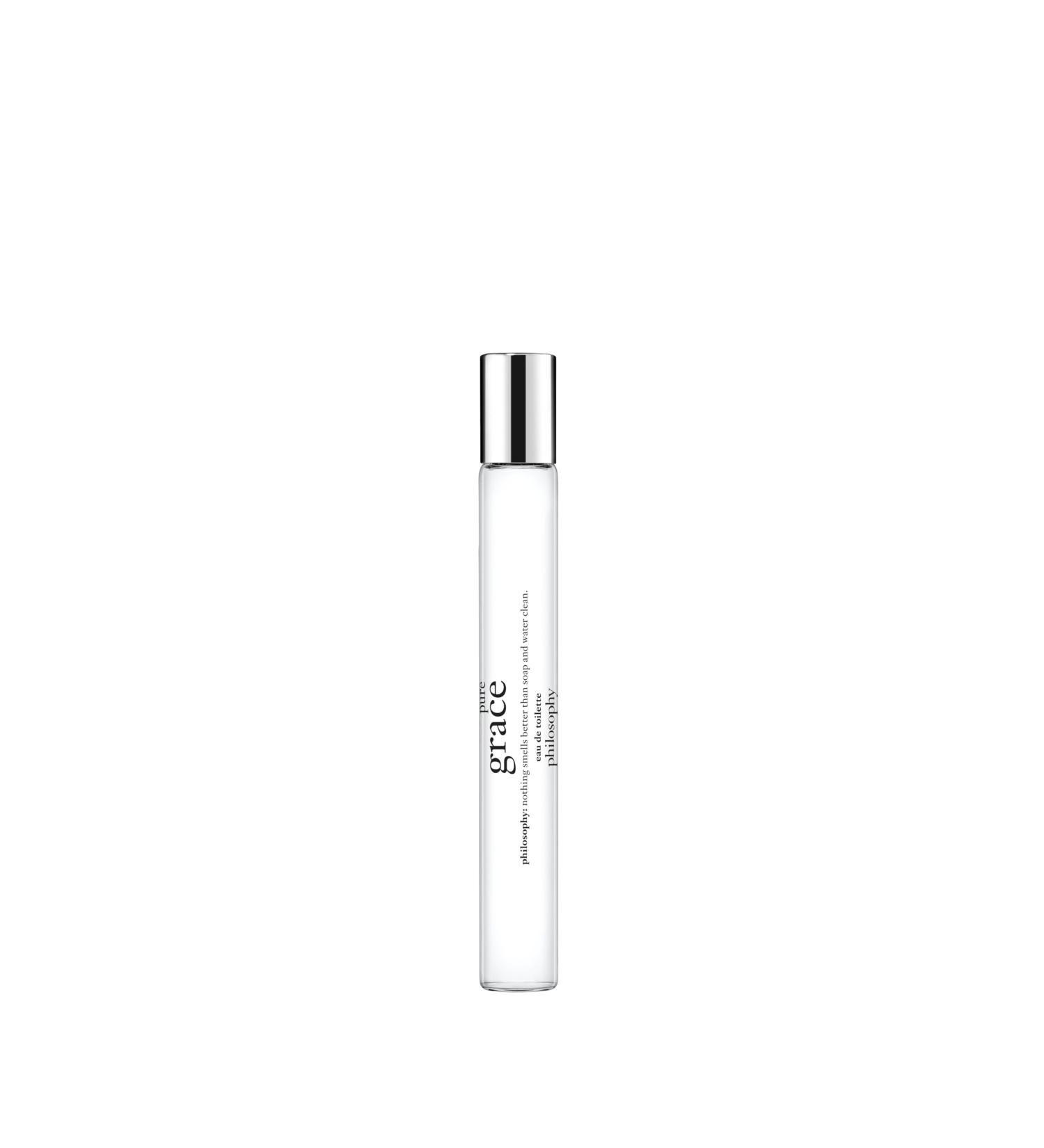 philosophy pure grace eau de toilette - crisp & clean women's perfume - with notes of water lily leafy greens & musk - long lasting fragrance 0.33 Fl Oz (Pack of 1) - Buy Online on GoSupps.com