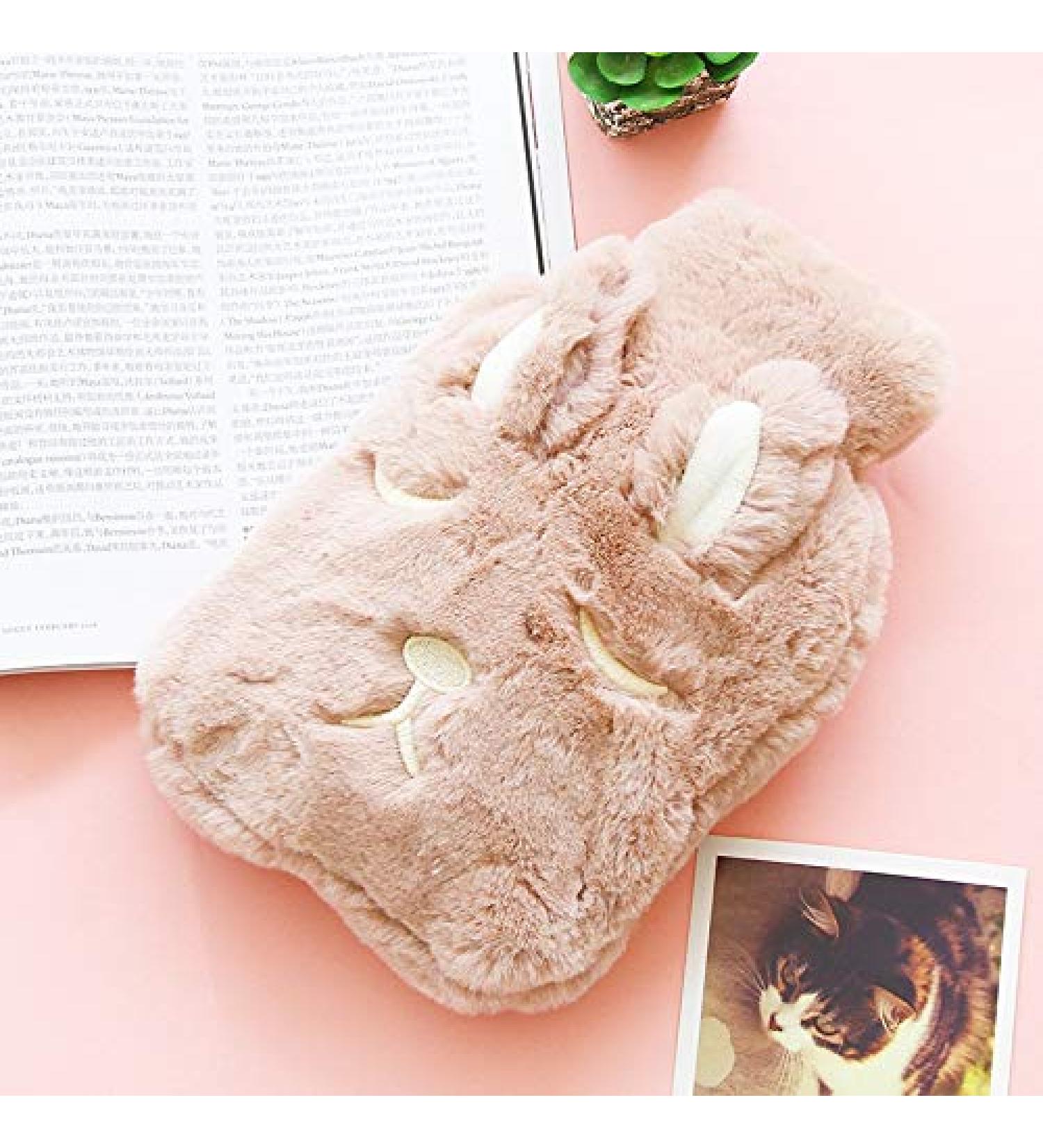 Maies Durable Heat Pocket - Reusable Hot Sweet PVC Therapy Bottle with Soft Knitted Cover for Winter Pain Relief - Buy Online on GoSupps.com