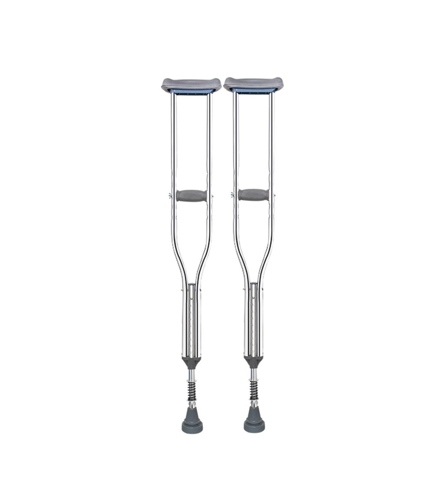Crutches for Adults Underarm Handicapped Crutches/Canes for Disabled Persons Free Retractable Springs Adjustable Range 92-152 Cm Great for Travel or Work (Double) Lucky Star - Buy Online on GoSupps.com