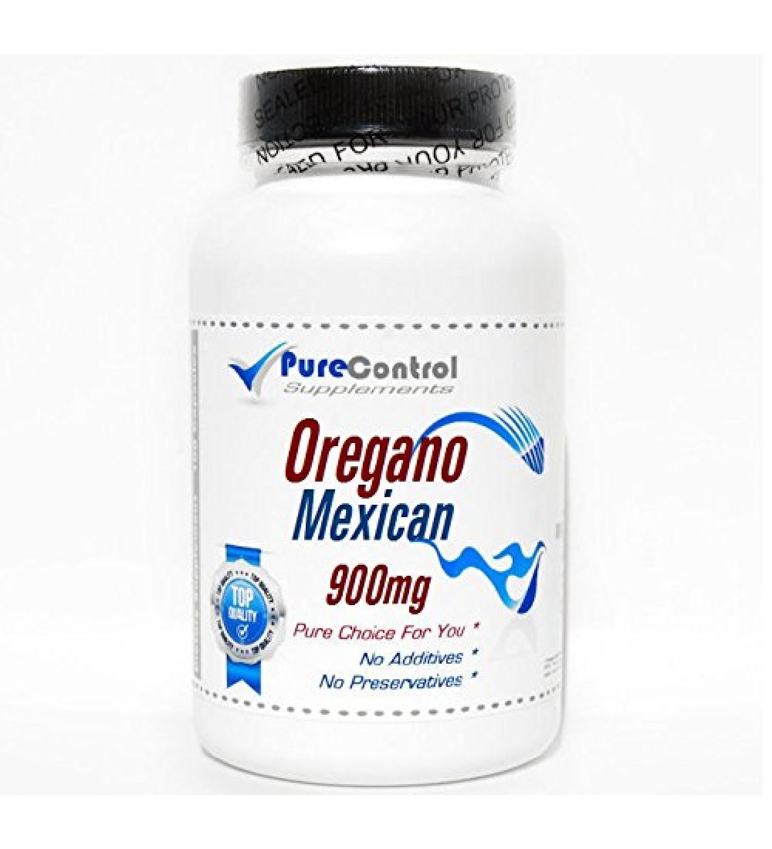 Oregano Mexican 900mg // 180 Capsules // Pure // by PureControl Supplements