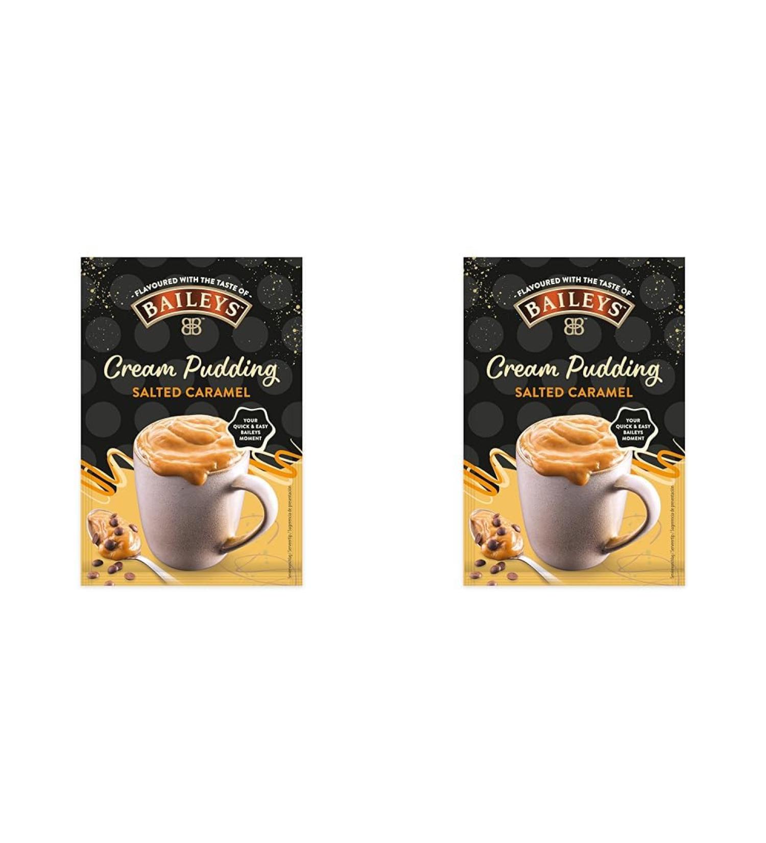Baileys Cream Pudding Caramel - Non-Alcoholic Dessert 2 Pack of 1x59g | Indulge in Original Baileys Taste Ready to Enjoy! - Buy Online on GoSupps.com