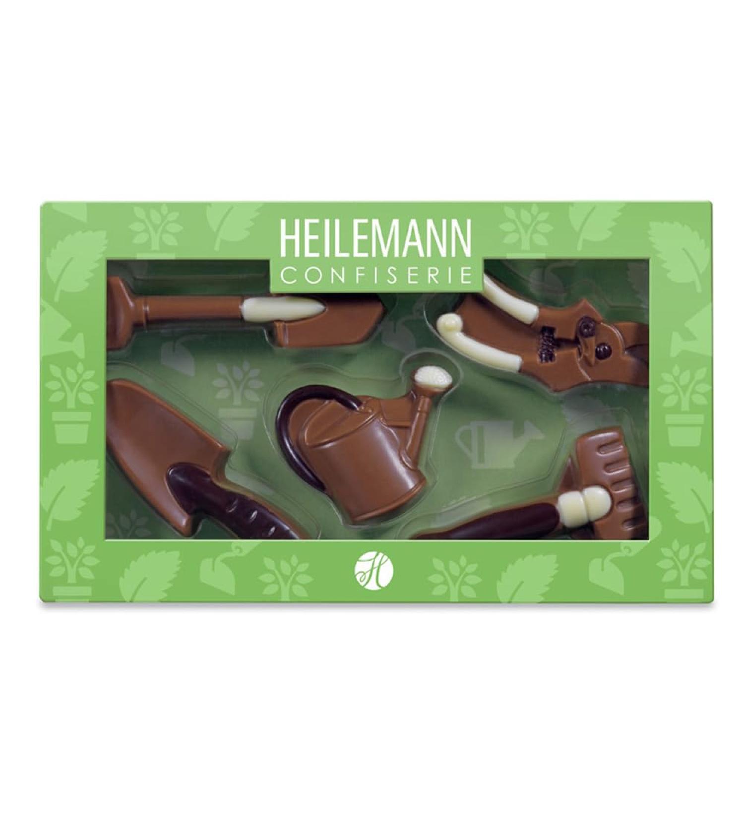 Heilemann Chocolate Figures Theme Pack - Fine Milk Chocolate Gift Pack 100g (Garden) - Perfect International Treat - Buy Online on GoSupps.com