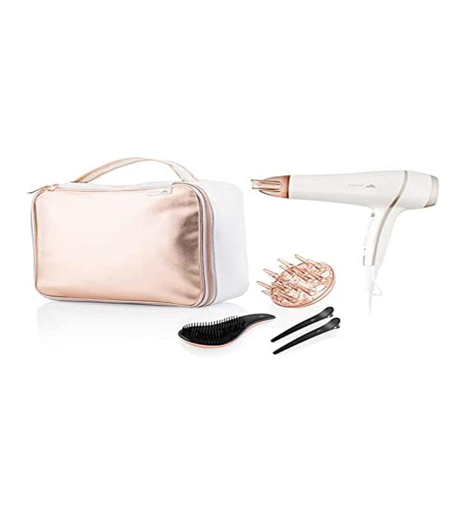 ETA Fenit Hairdryer powerful hairdryer with ionization function in practical bag complete with diffuser hairbrush and clips for closing styling