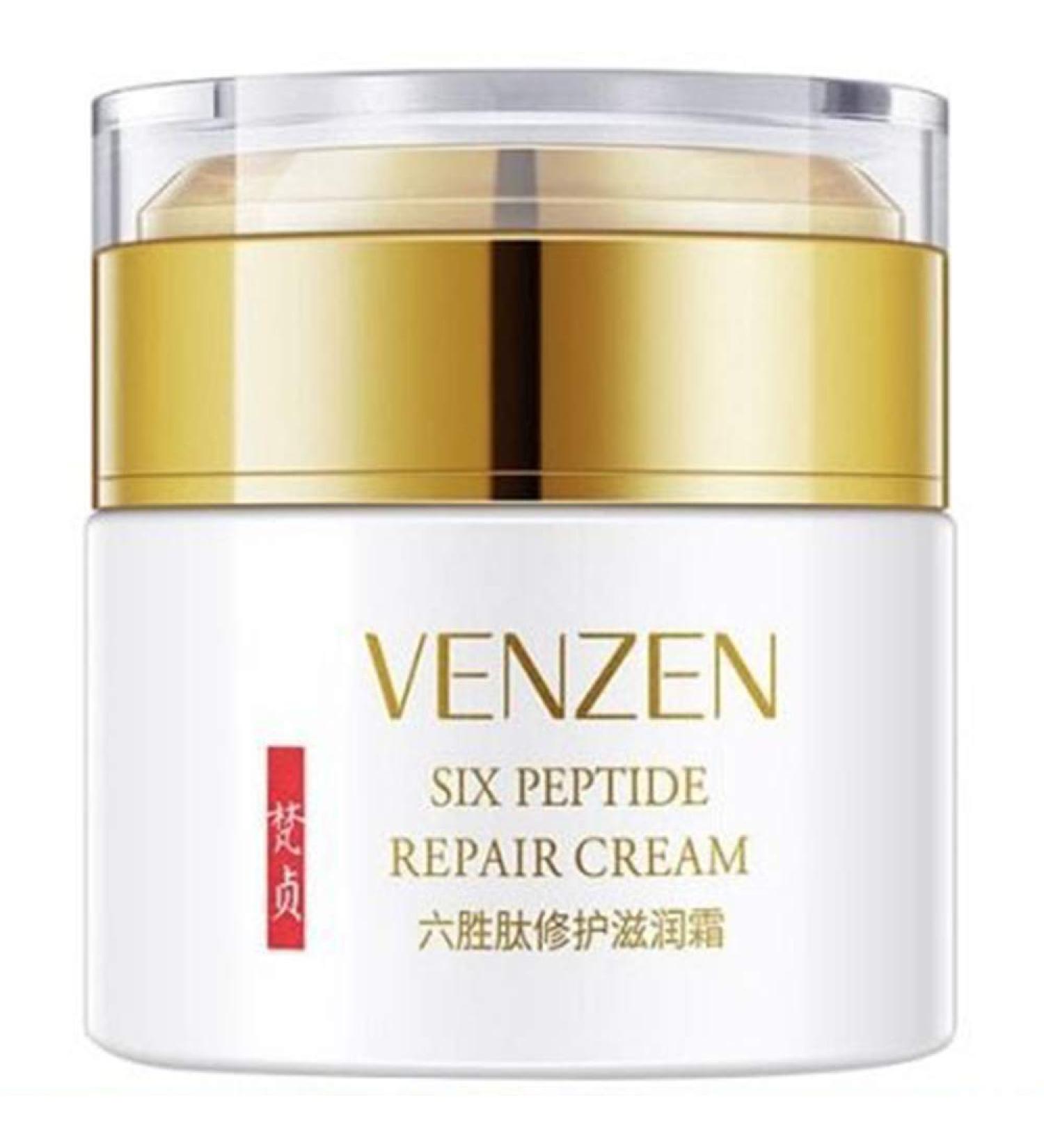 VENZEN Six Peptide Repair Cream with Hexapeptide-11 Extract - 50g - Buy Online on GoSupps.com