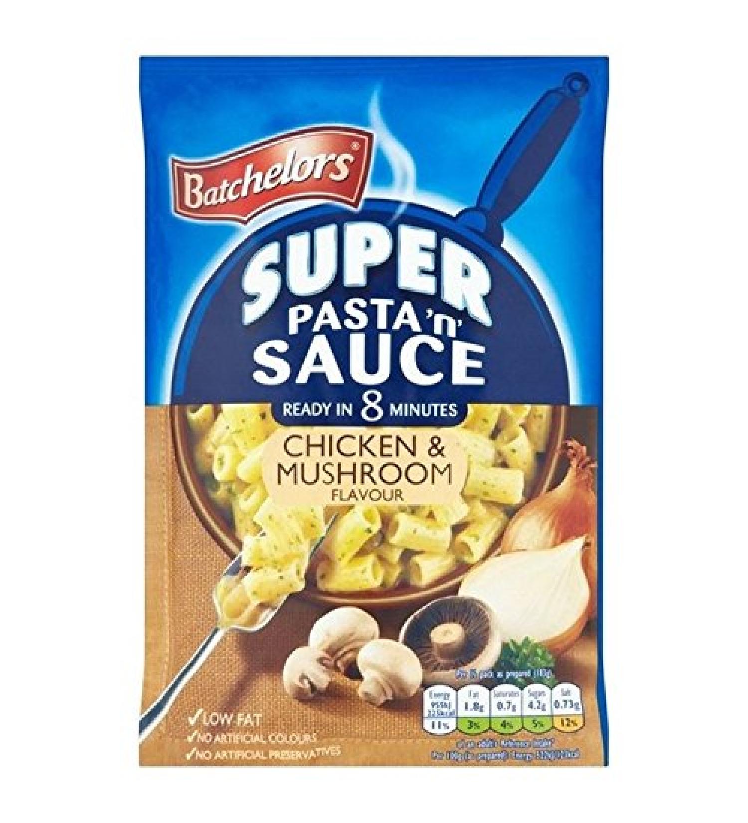 Batchelors N-Sauce Mushroom Chicken Pasta 110 g Pack of 6