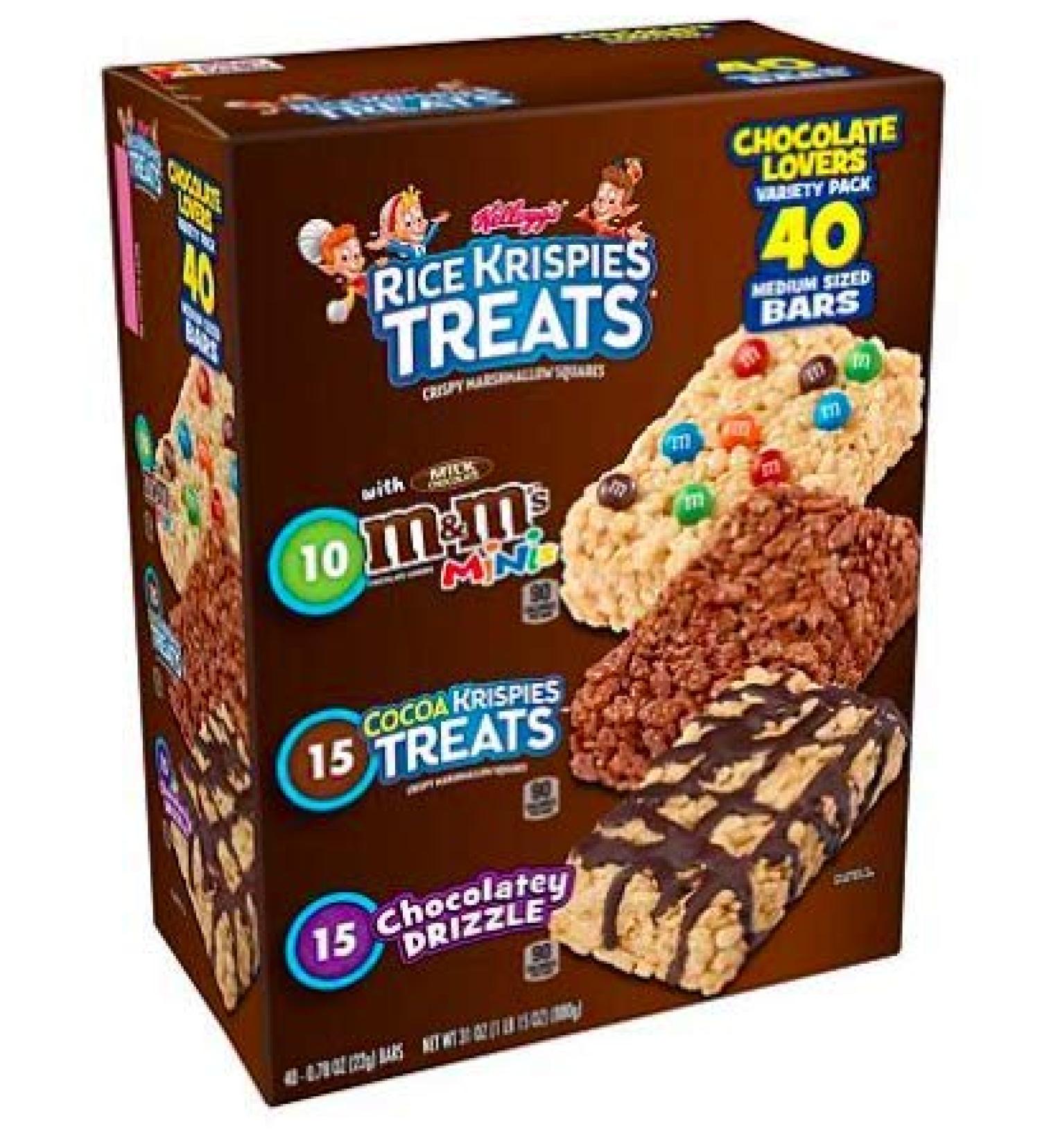 Kellogg's Rice Krispies Treats Variety Pack (40 ct.) - Buy Online on GoSupps.com