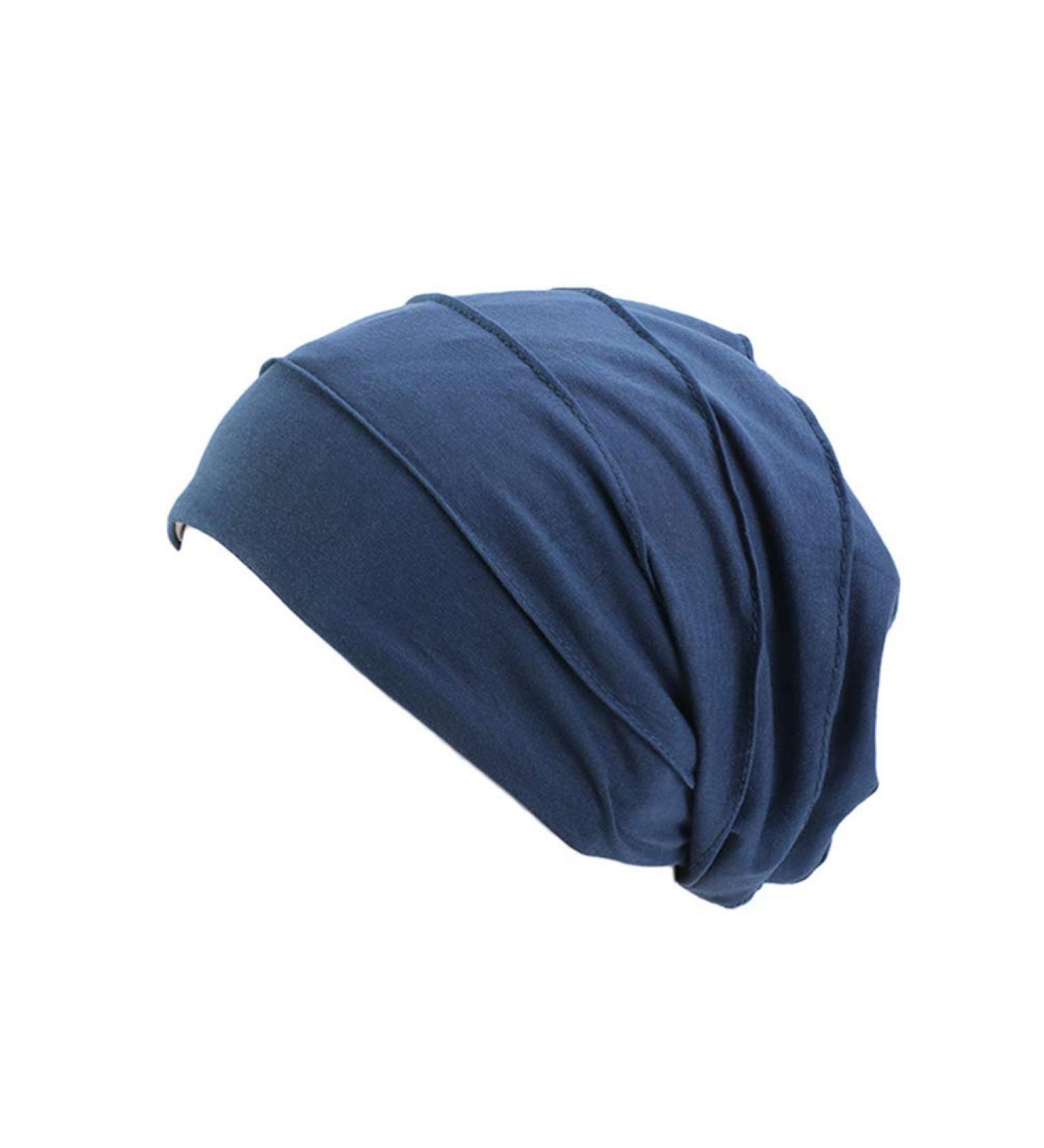 Lurrose Cotton Soft Night Hat Comfy Sleep Cap Slouchy Sleeping Hat Baggy Night Bonnet for Curly Hair for Women Girls () - Buy Online on GoSupps.com